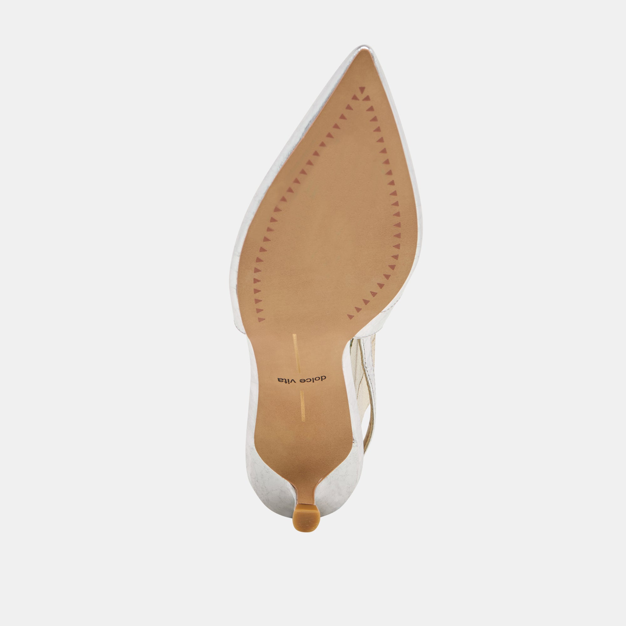 ALENNA HEELS SILVER DISTRESSED LEATHER - Image 9