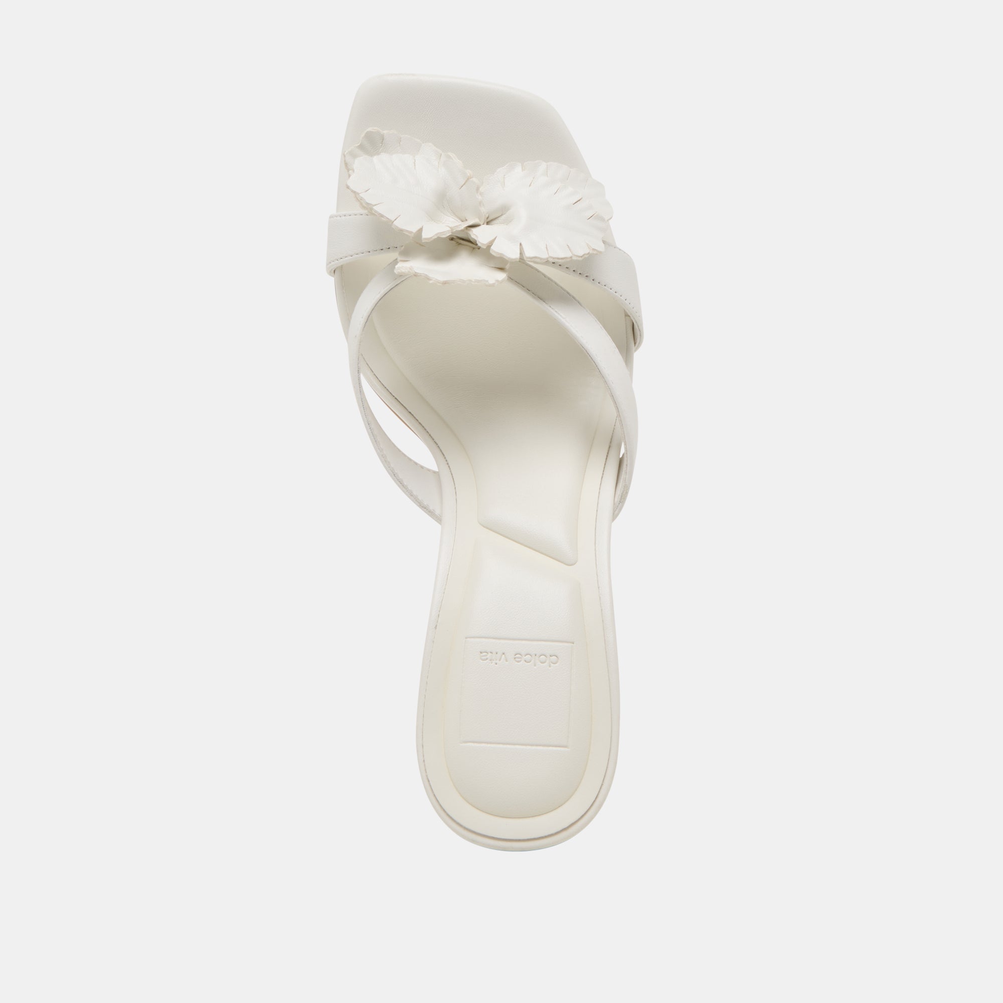 NIKIL HEELS WHITE LEATHER - Image 12