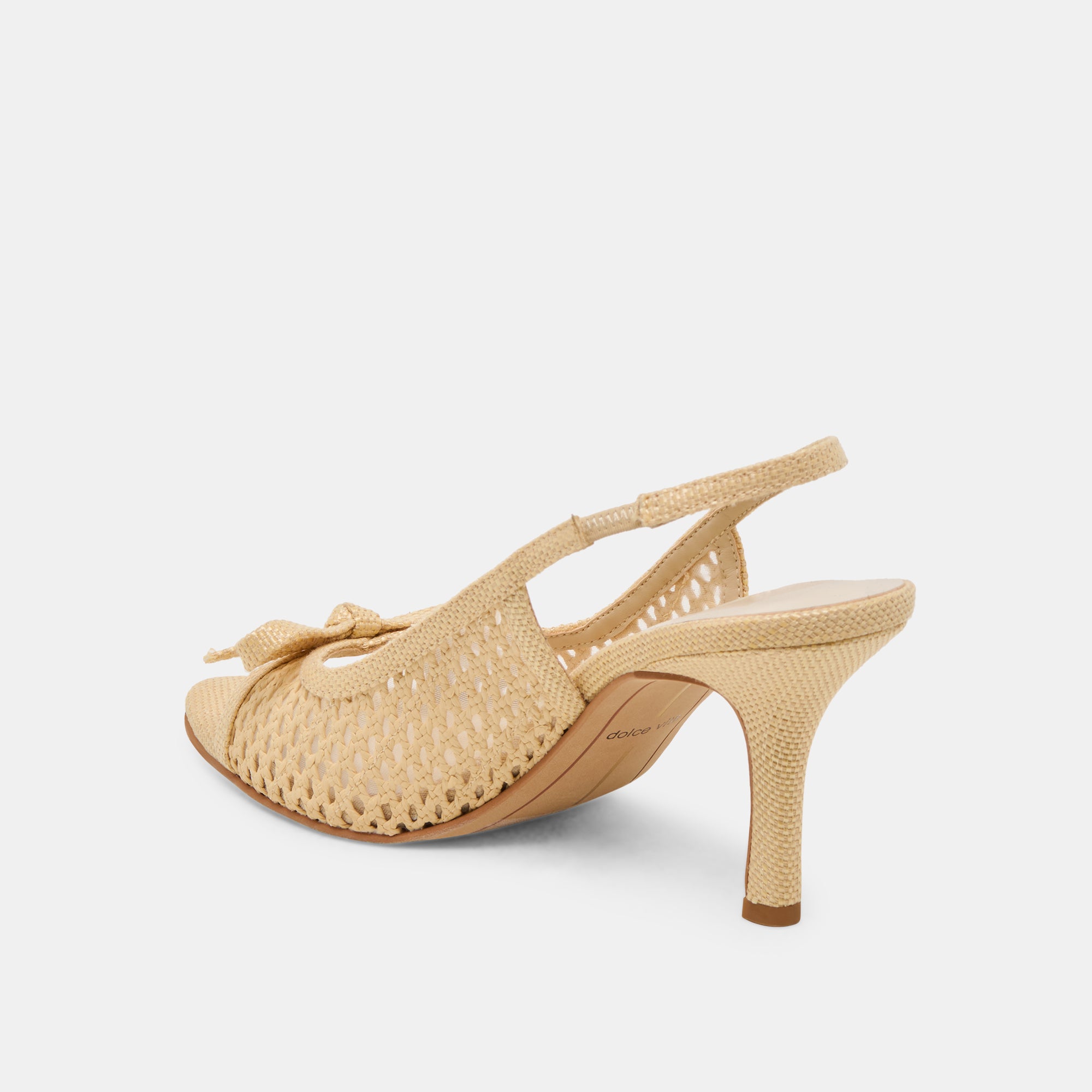 MORELA HEELS NATURAL RAFFIA - Image 5