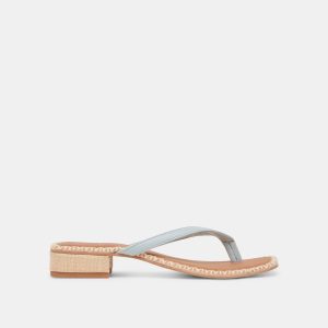 BARTY SANDALS ICE BLUE LEATHER