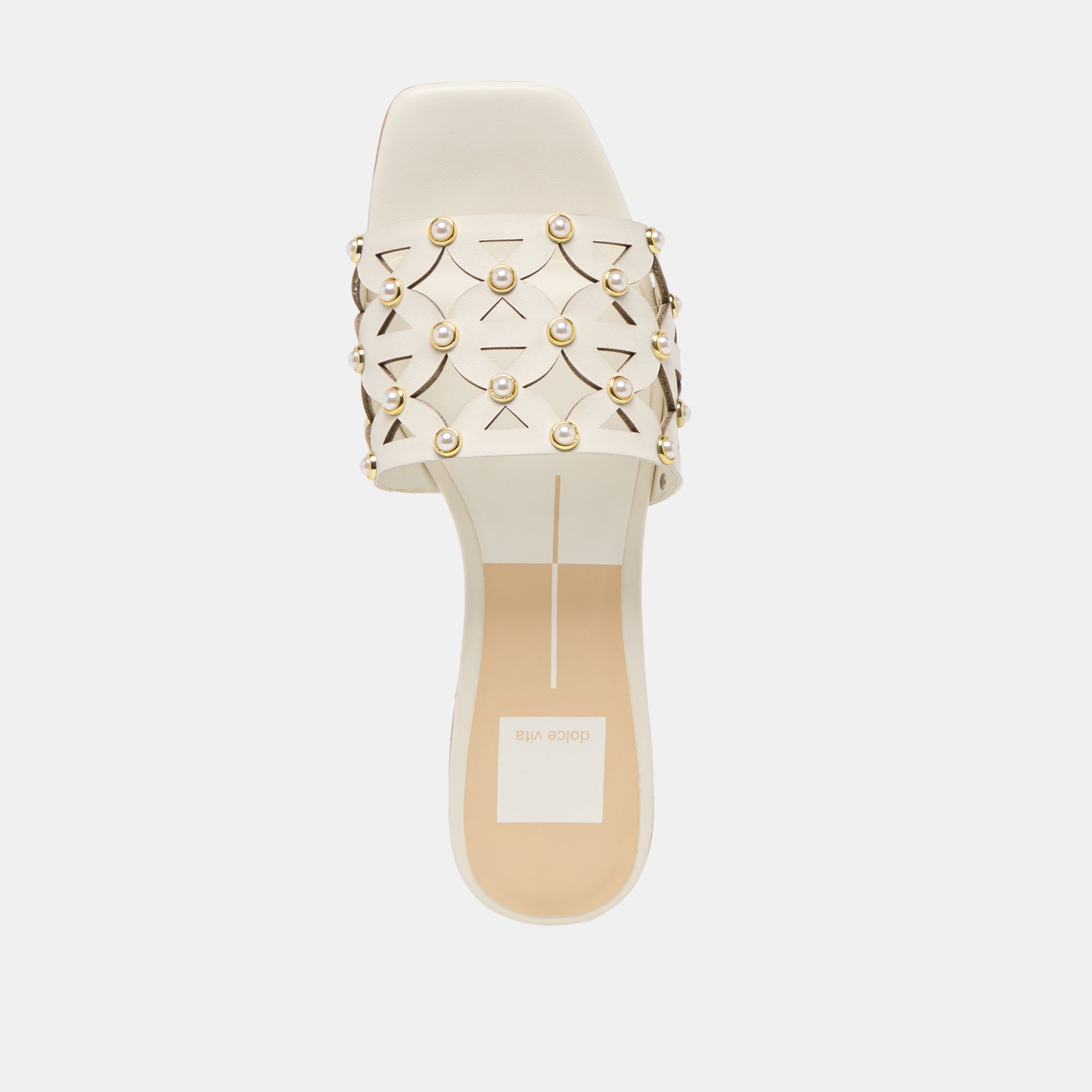 BERRIT SANDALS WHITE LEATHER - Image 10