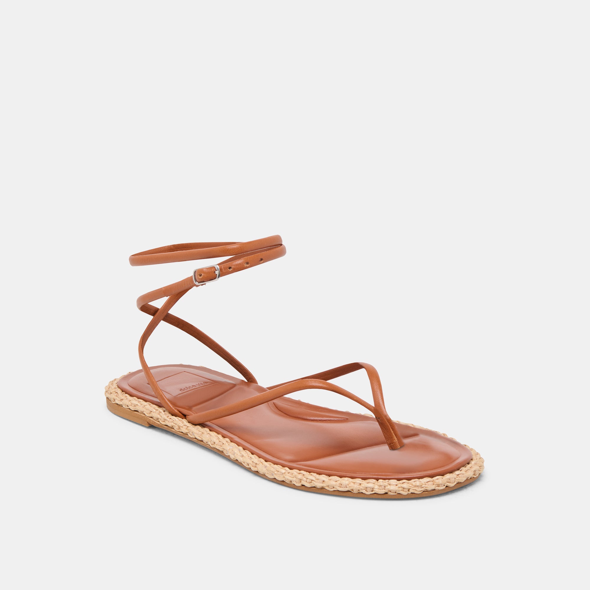 COVE SANDALS BROWN LEATHER - Image 2