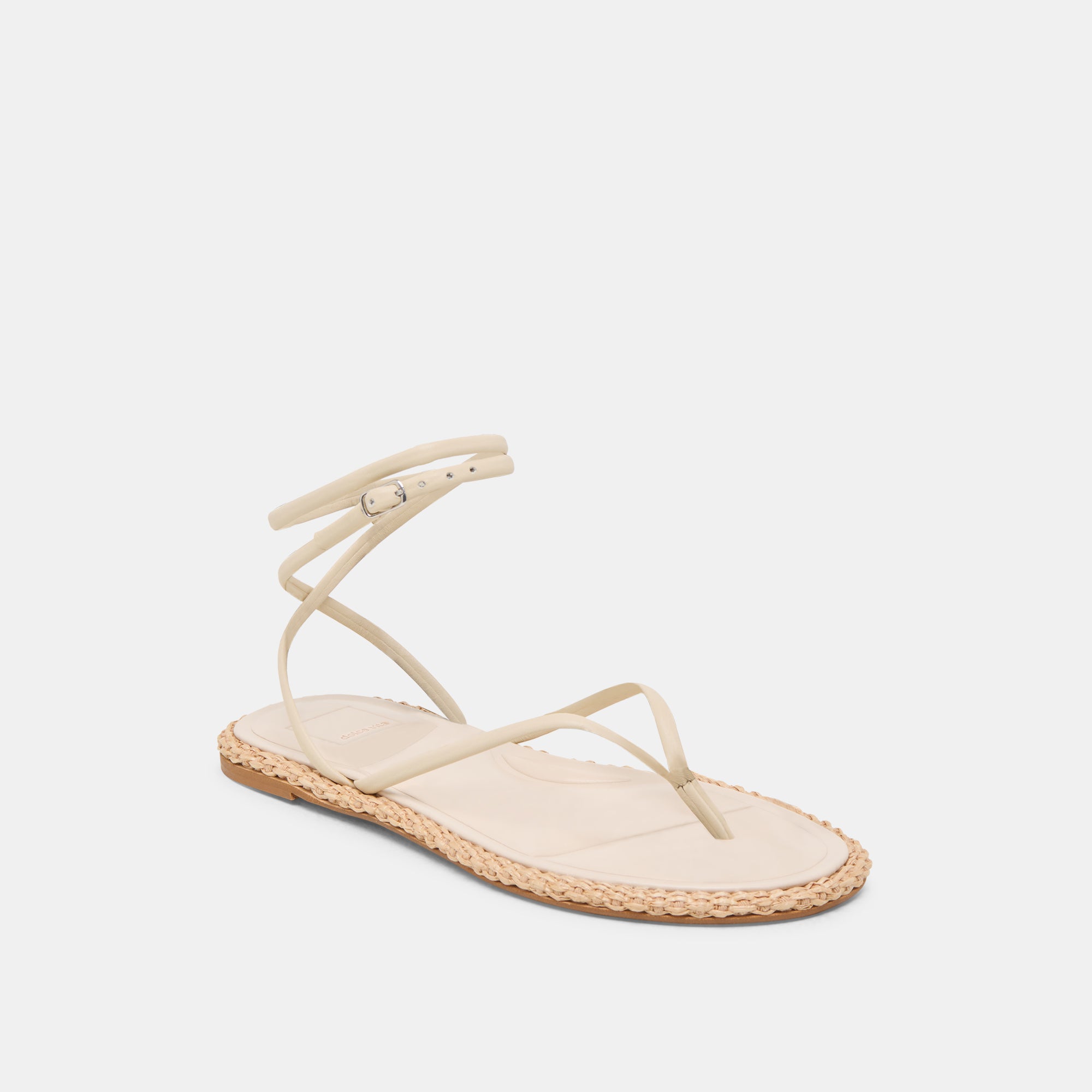 COVE SANDALS OFF WHITE LEATHER - Image 2