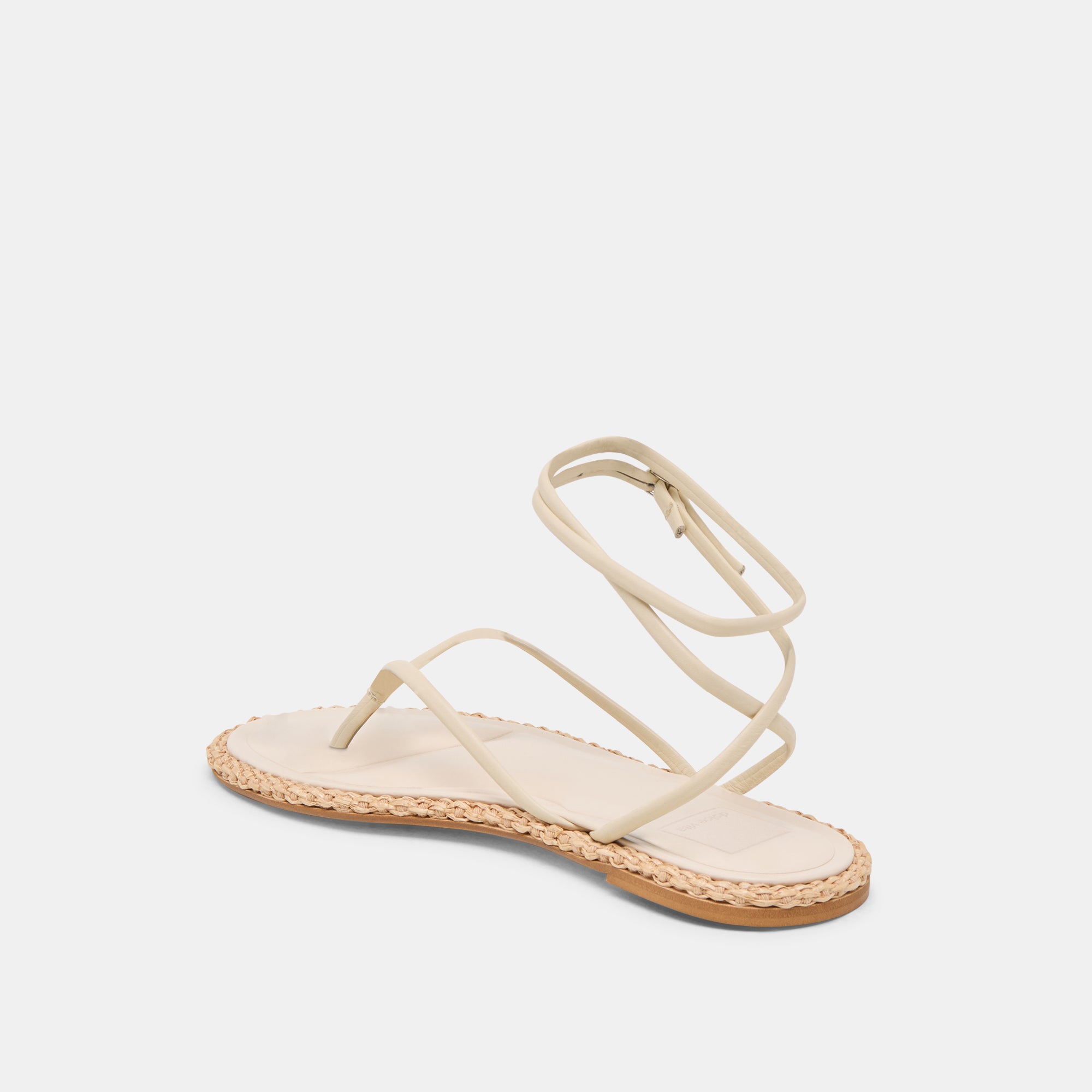 COVE SANDALS OFF WHITE LEATHER - Image 5