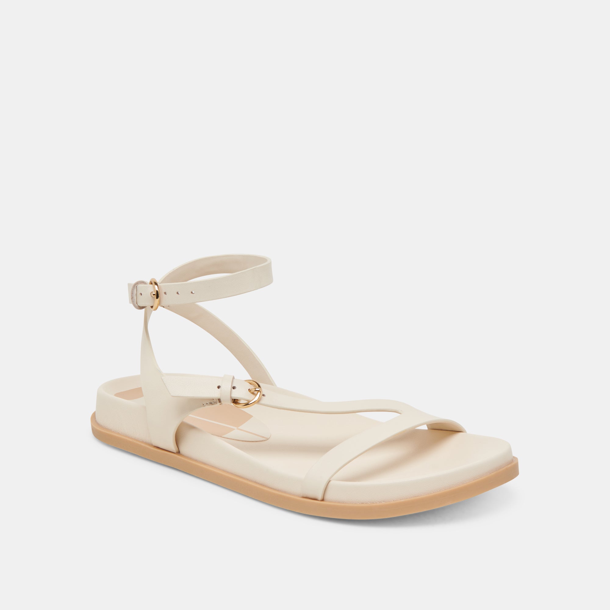 DARLIS SANDALS BONE LEATHER - Image 3
