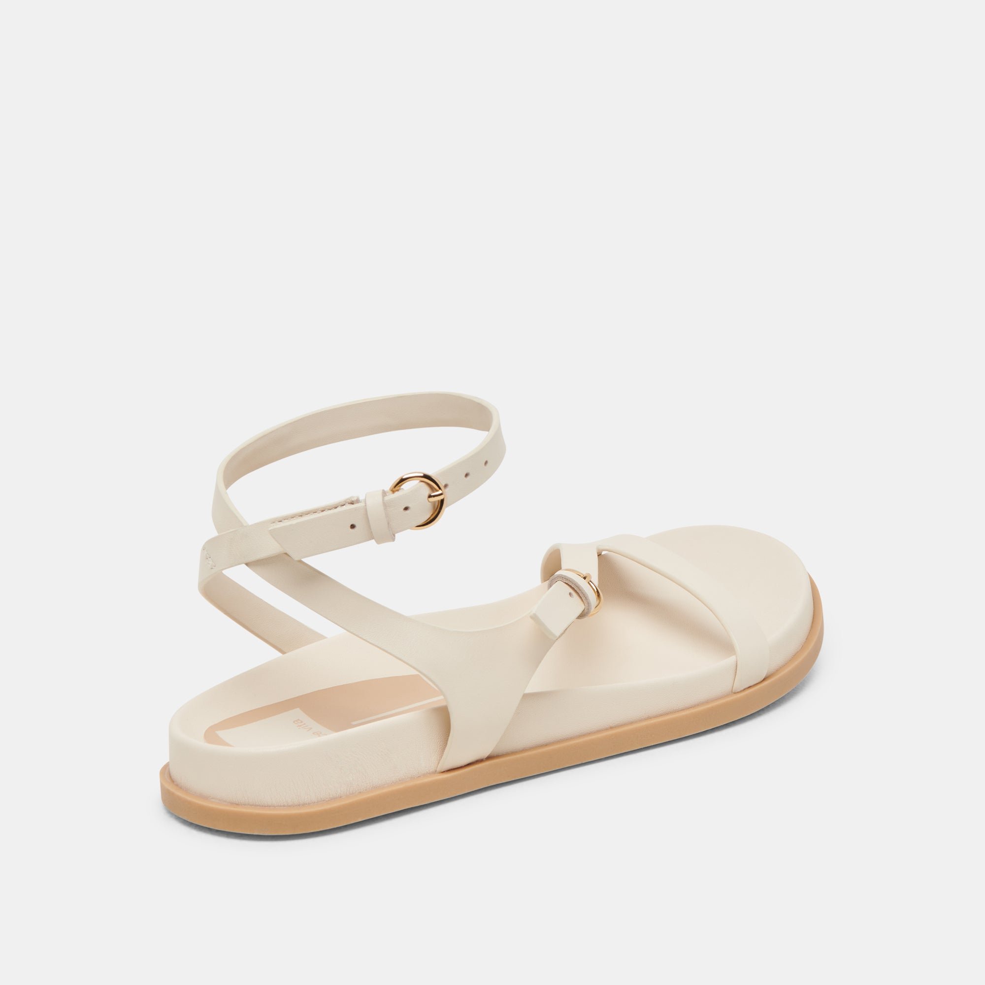 DARLIS SANDALS BONE LEATHER - Image 5