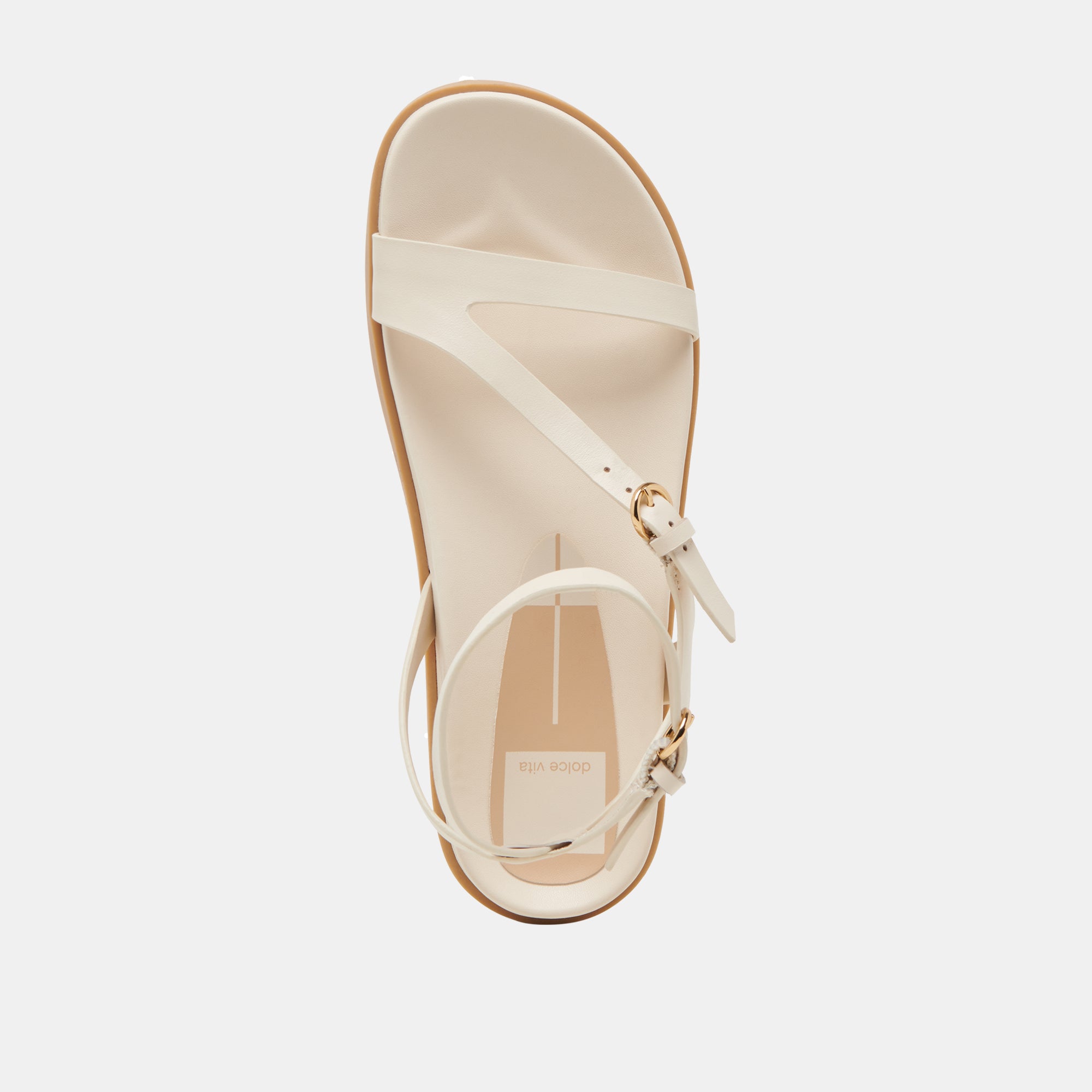 DARLIS SANDALS BONE LEATHER - Image 10