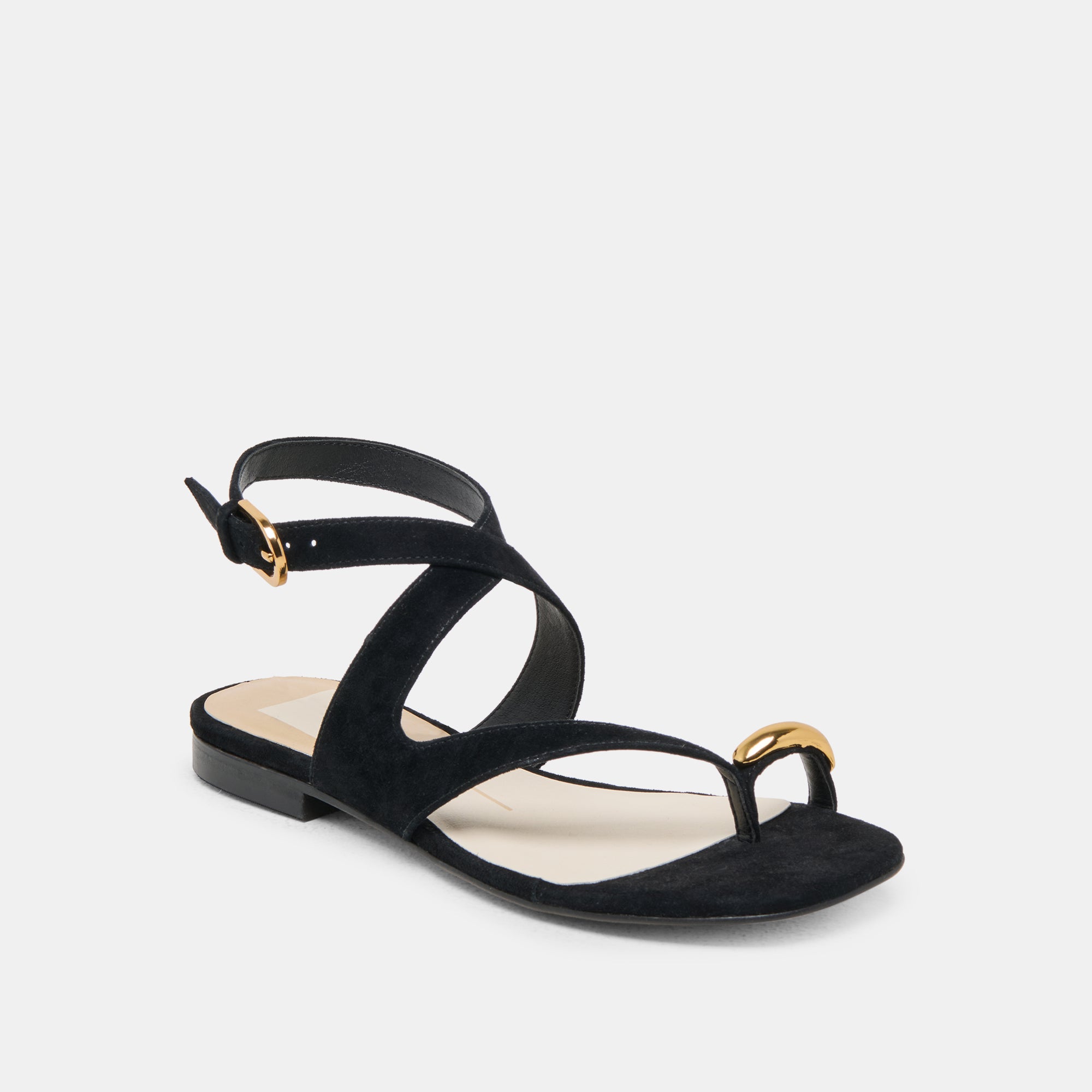EARLA SANDALS ONYX SUEDE - Image 3