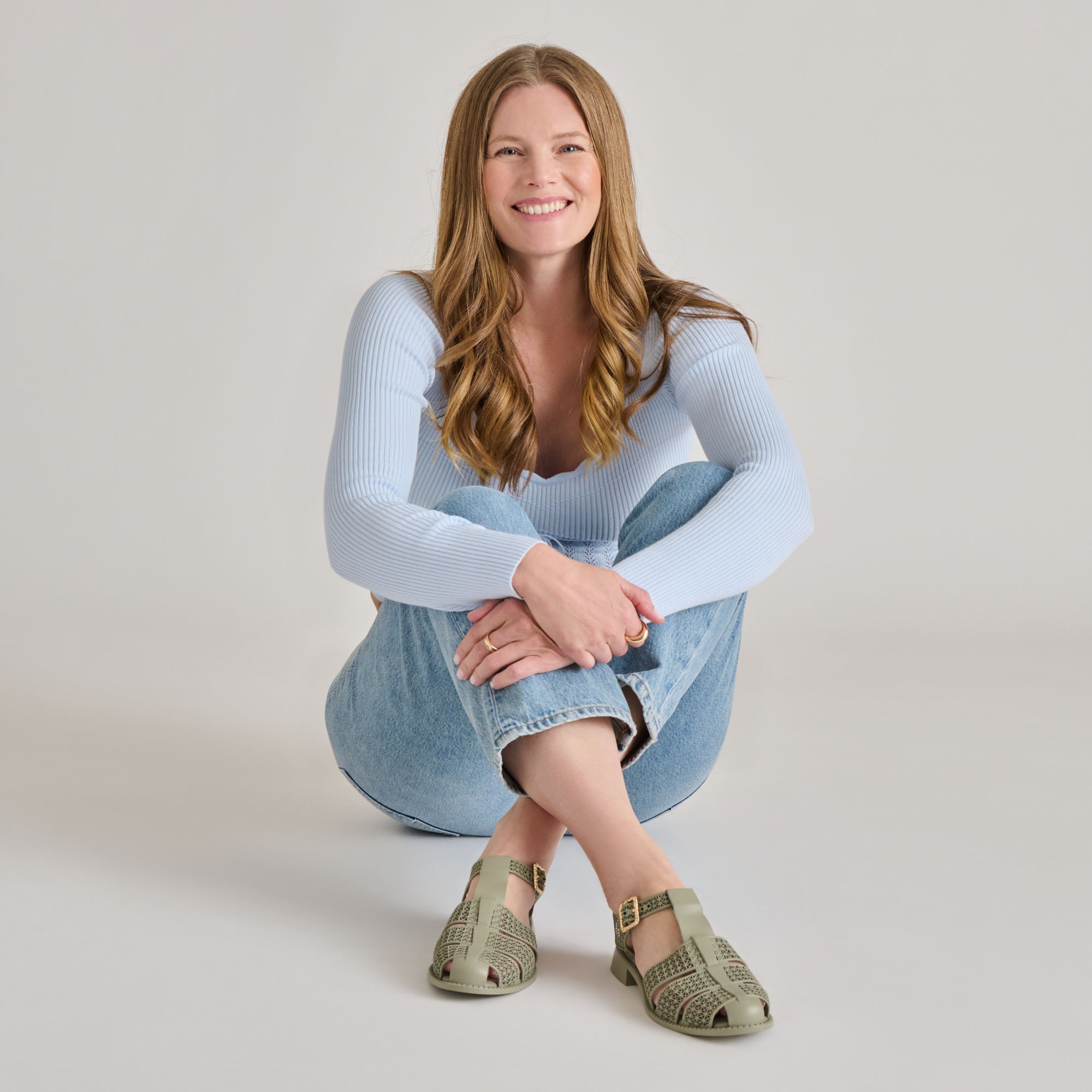 HOLIS 3D SANDALS LT SAGE - Image 8