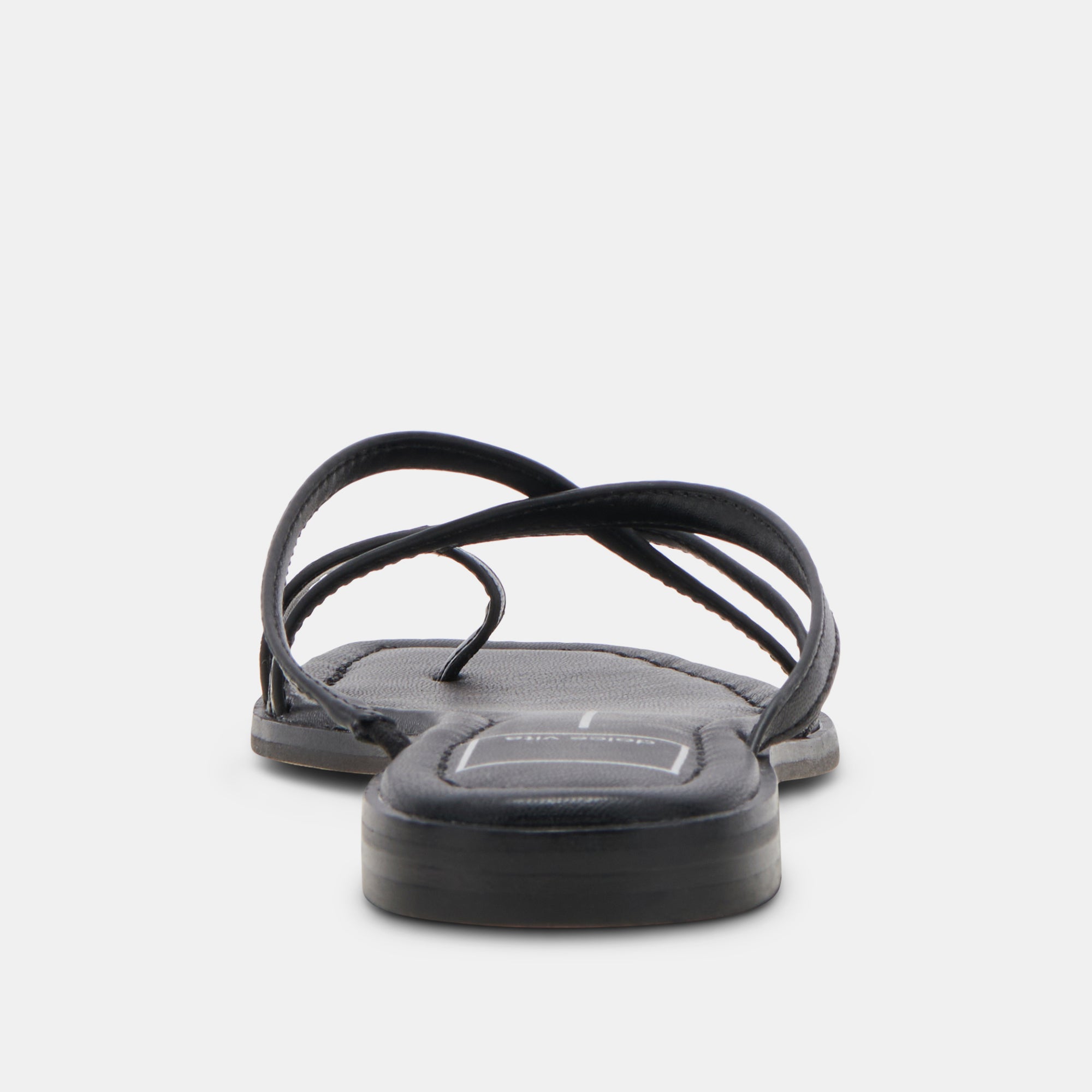 INDIGO SANDALS BLACK LEATHER - Image 7