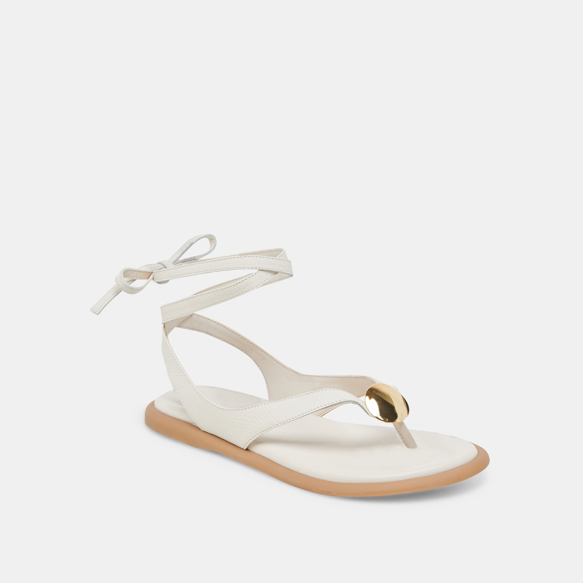 JUDY SANDALS BONE LEATHER - Image 4