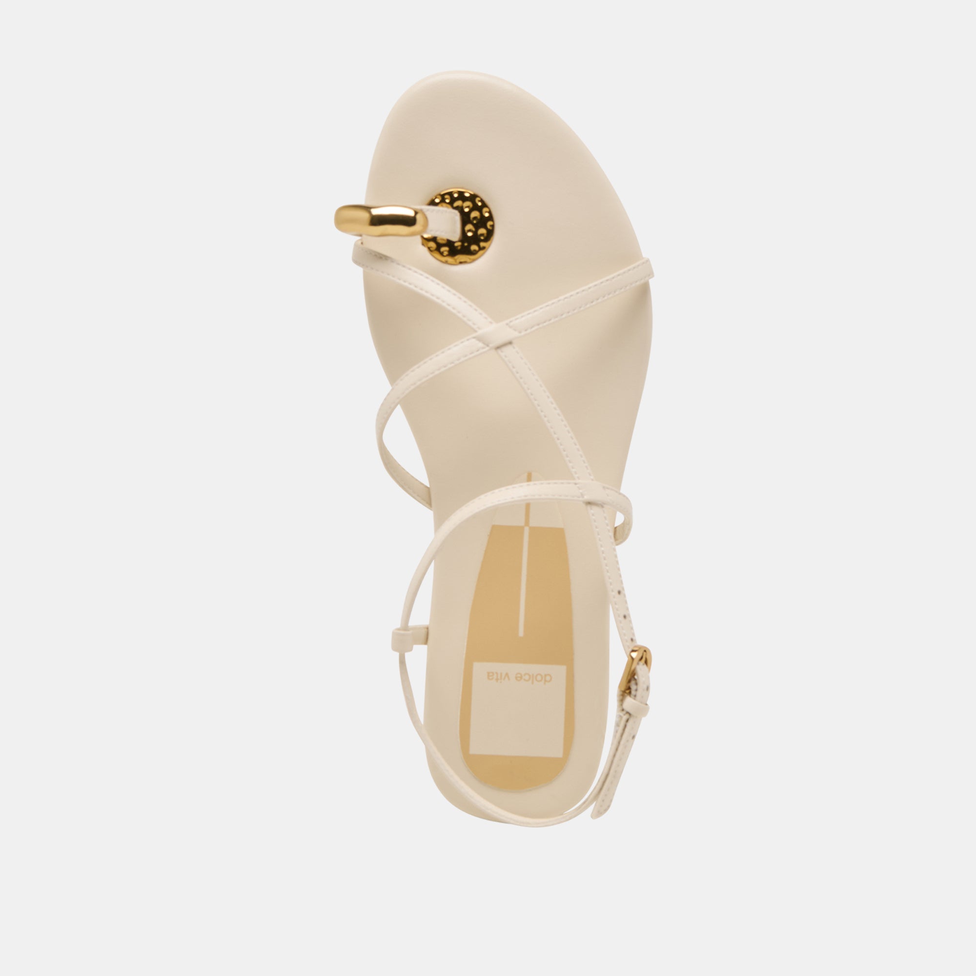 KESHA SANDALS BONE LEATHER - Image 10