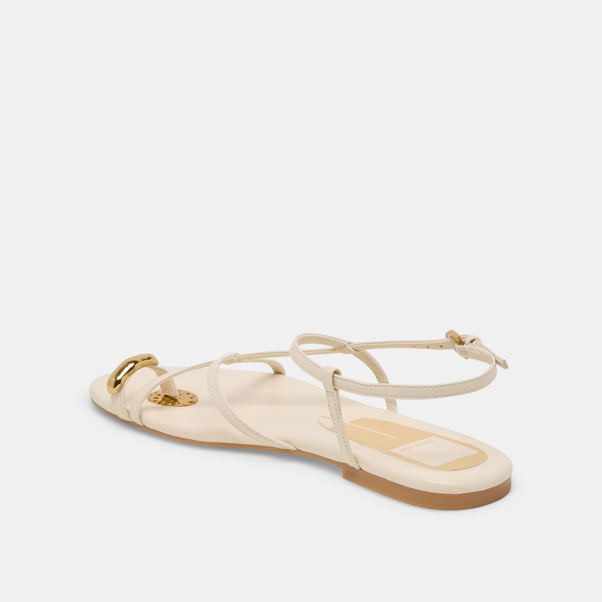 KESHA SANDALS BONE LEATHER - Image 7