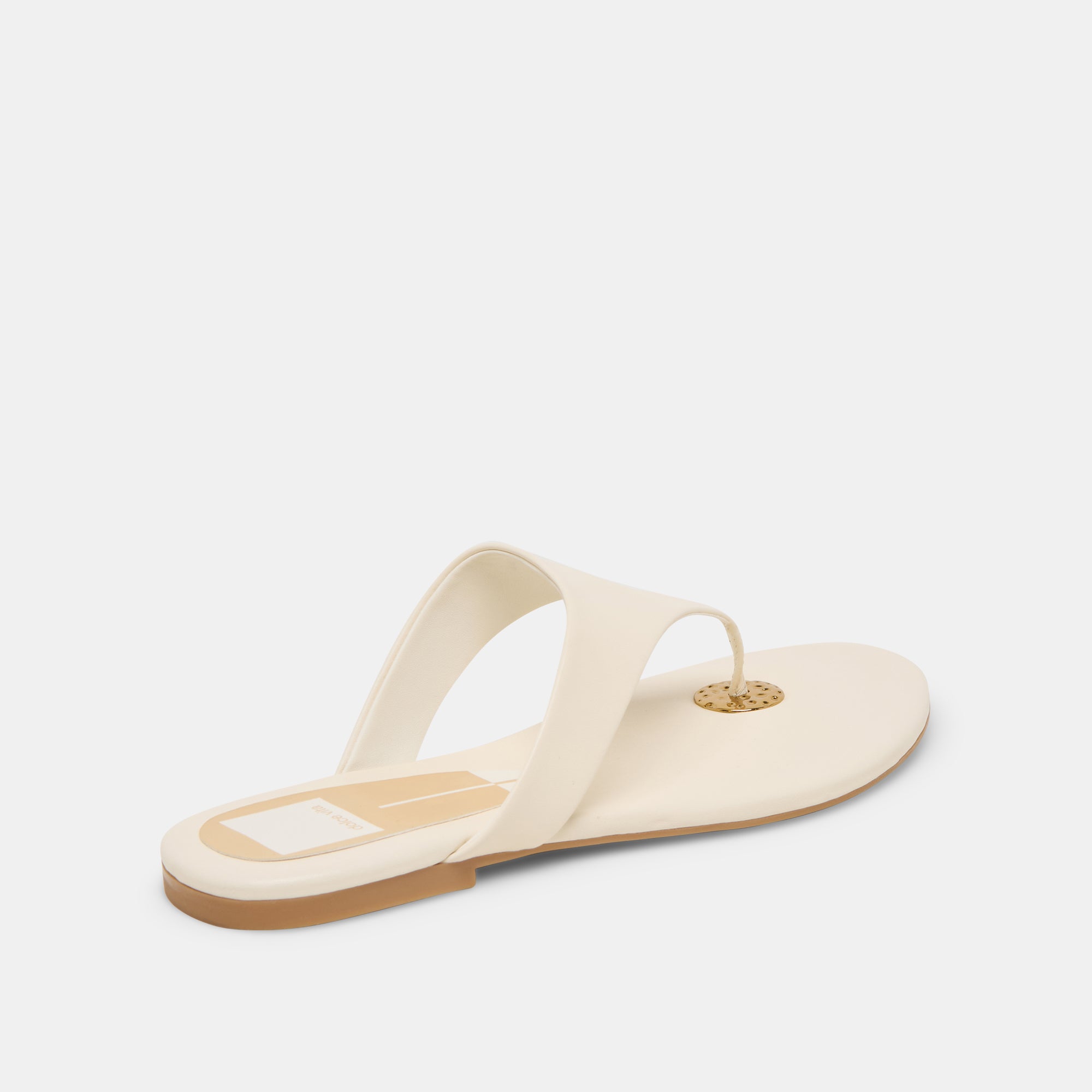 KITTLE SANDALS OFF WHITE LEATHER - Image 5
