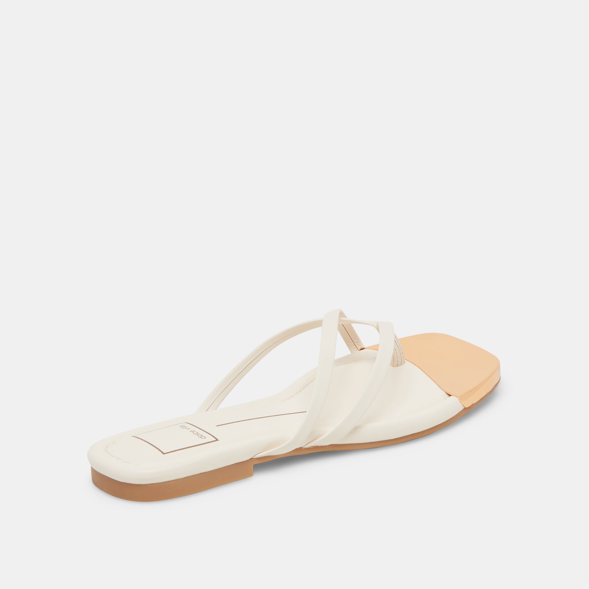 LAGUNA SANDALS OFF WHITE LEATHER - Image 3