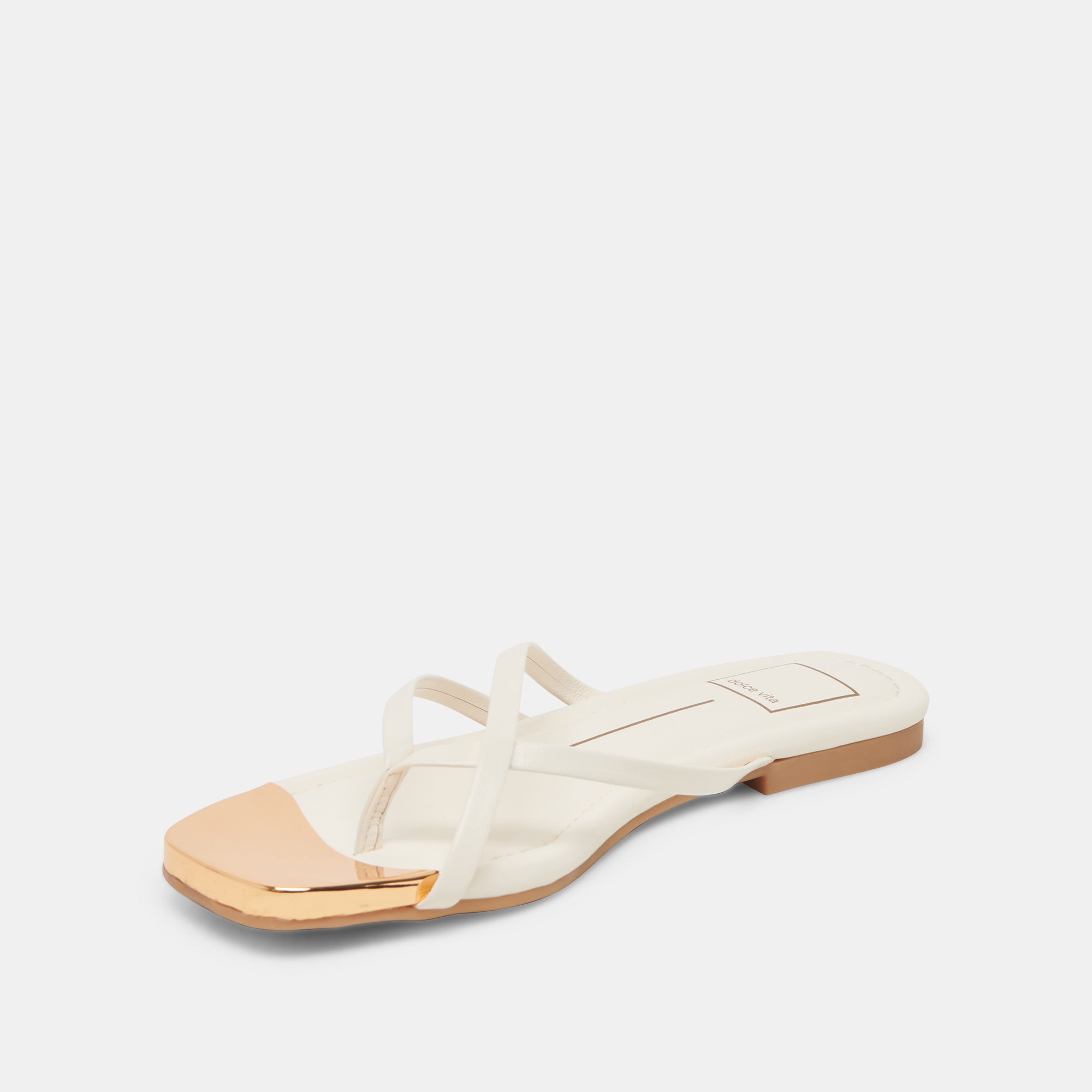 LAGUNA SANDALS OFF WHITE LEATHER - Image 4