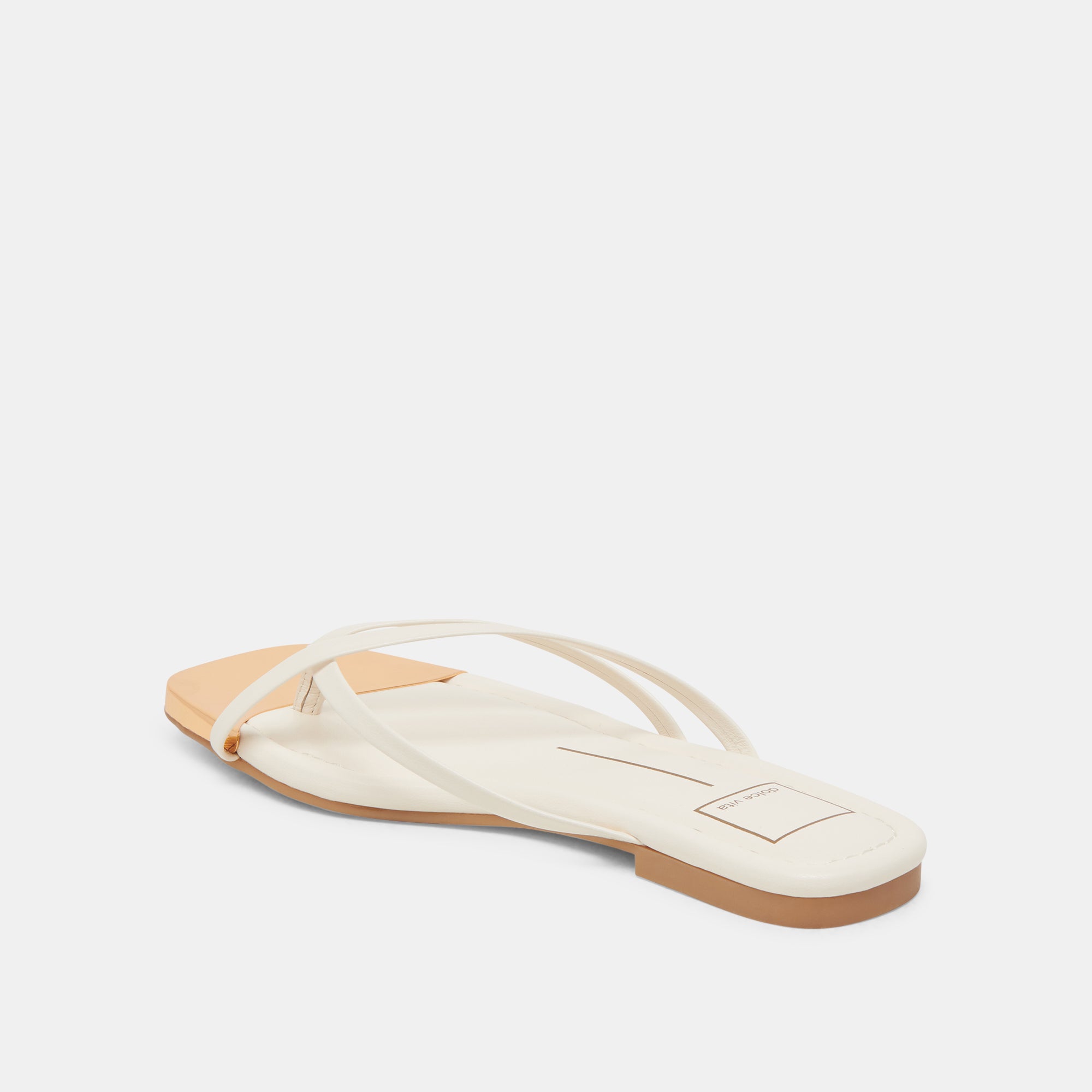 LAGUNA SANDALS OFF WHITE LEATHER - Image 5