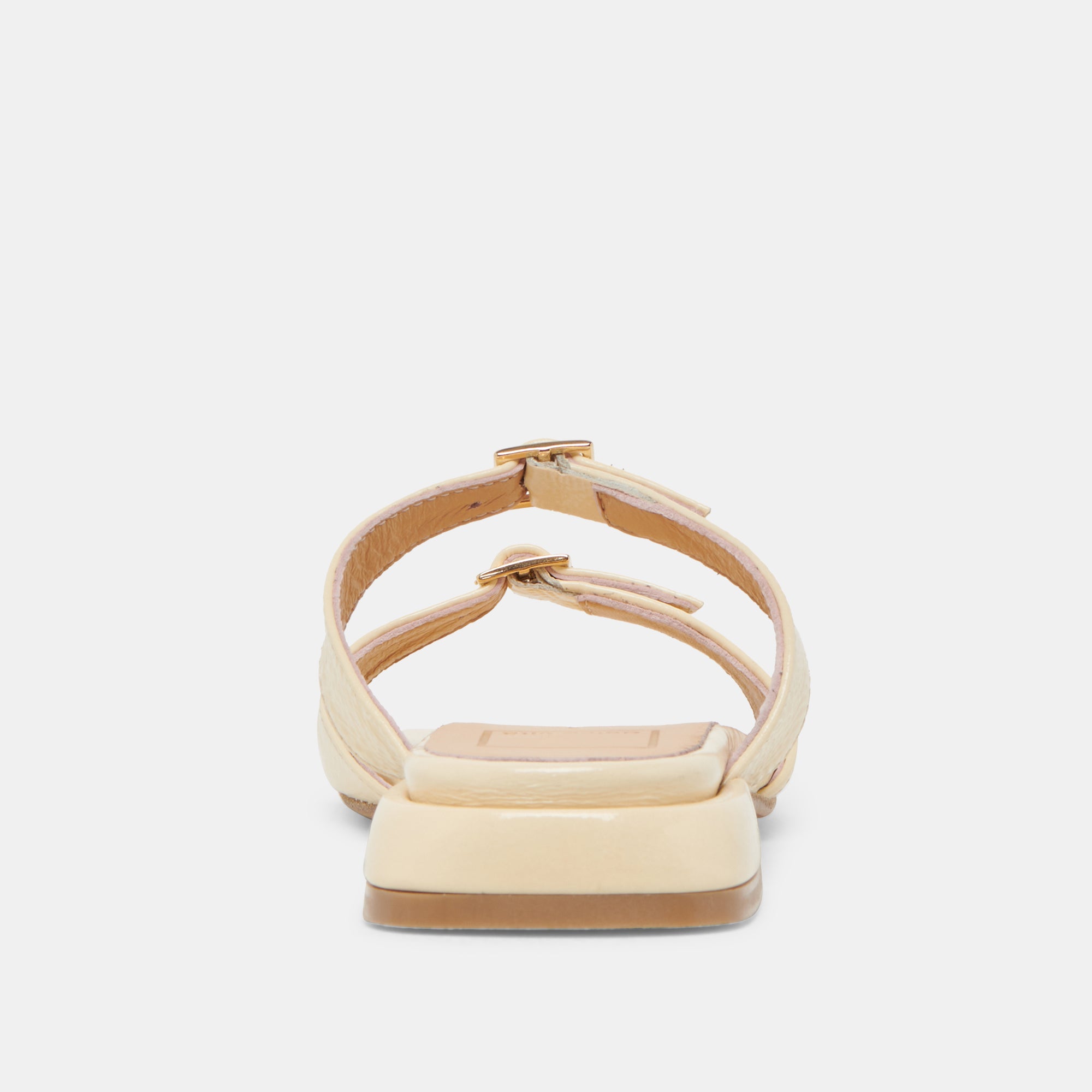 LAVERN SANDALS LIGHT YELLOW CRINKLE PATENT - Image 10