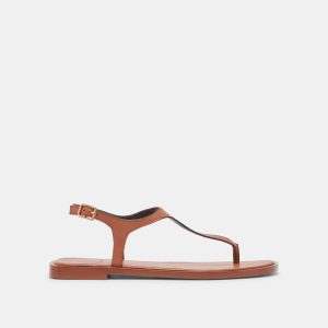 RAYE SANDALS TAN LEATHER