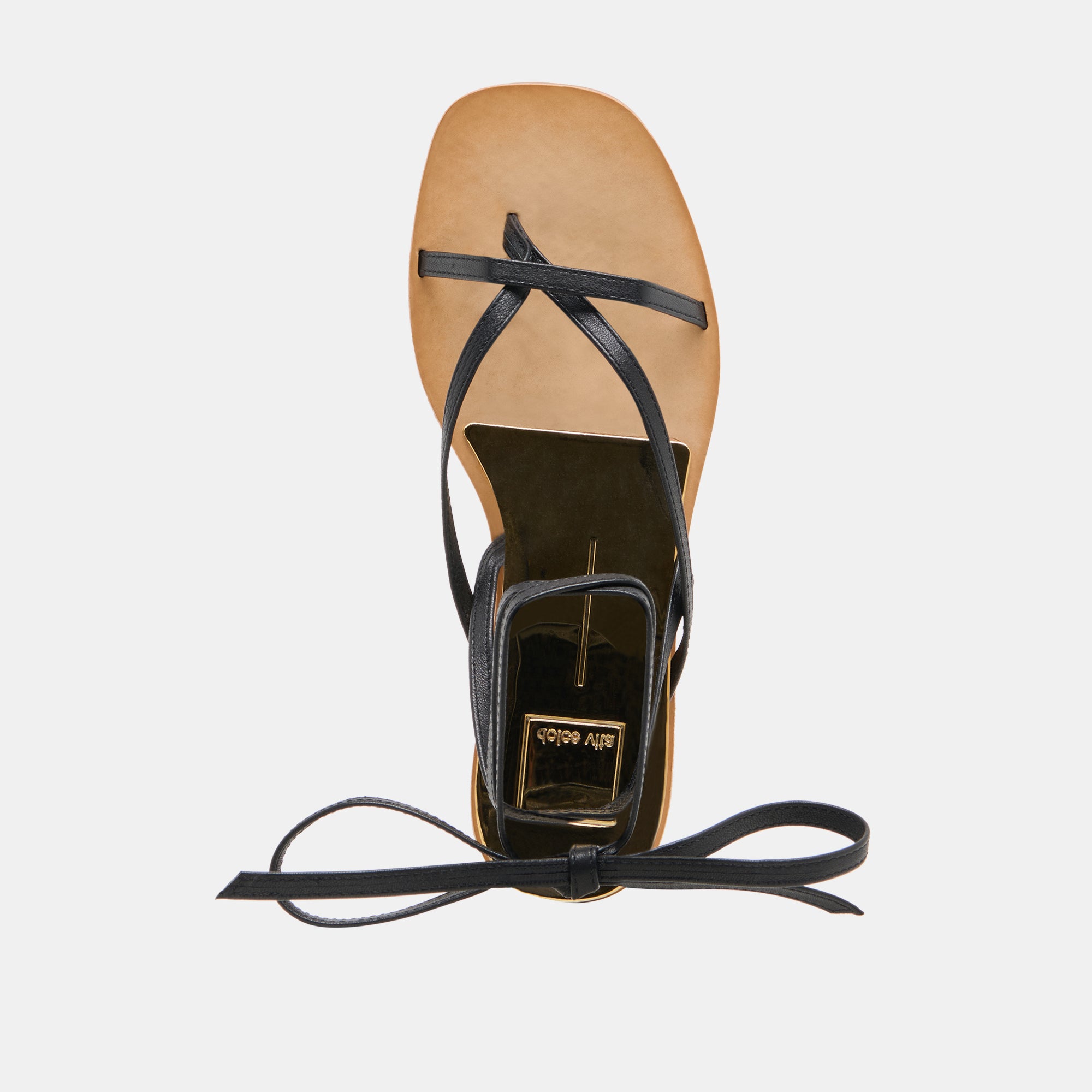 RUDIE SANDALS BLACK LEATHER - Image 8