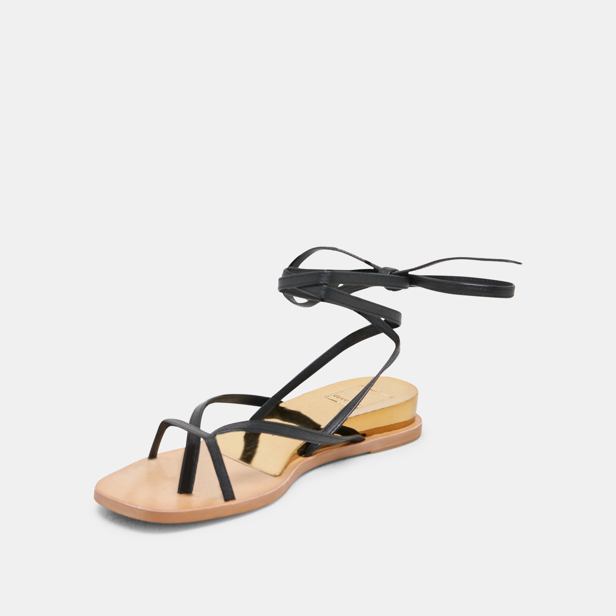RUDIE SANDALS BLACK LEATHER - Image 4