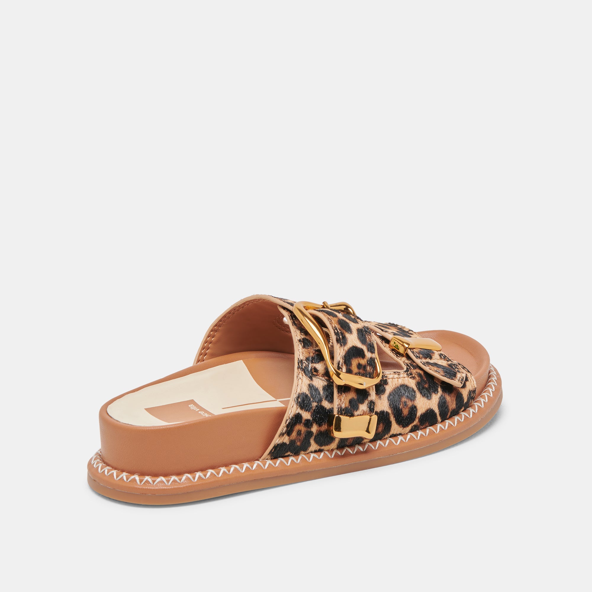 SEVANA SANDALS DK LEOPARD CALF HAIR - Image 5