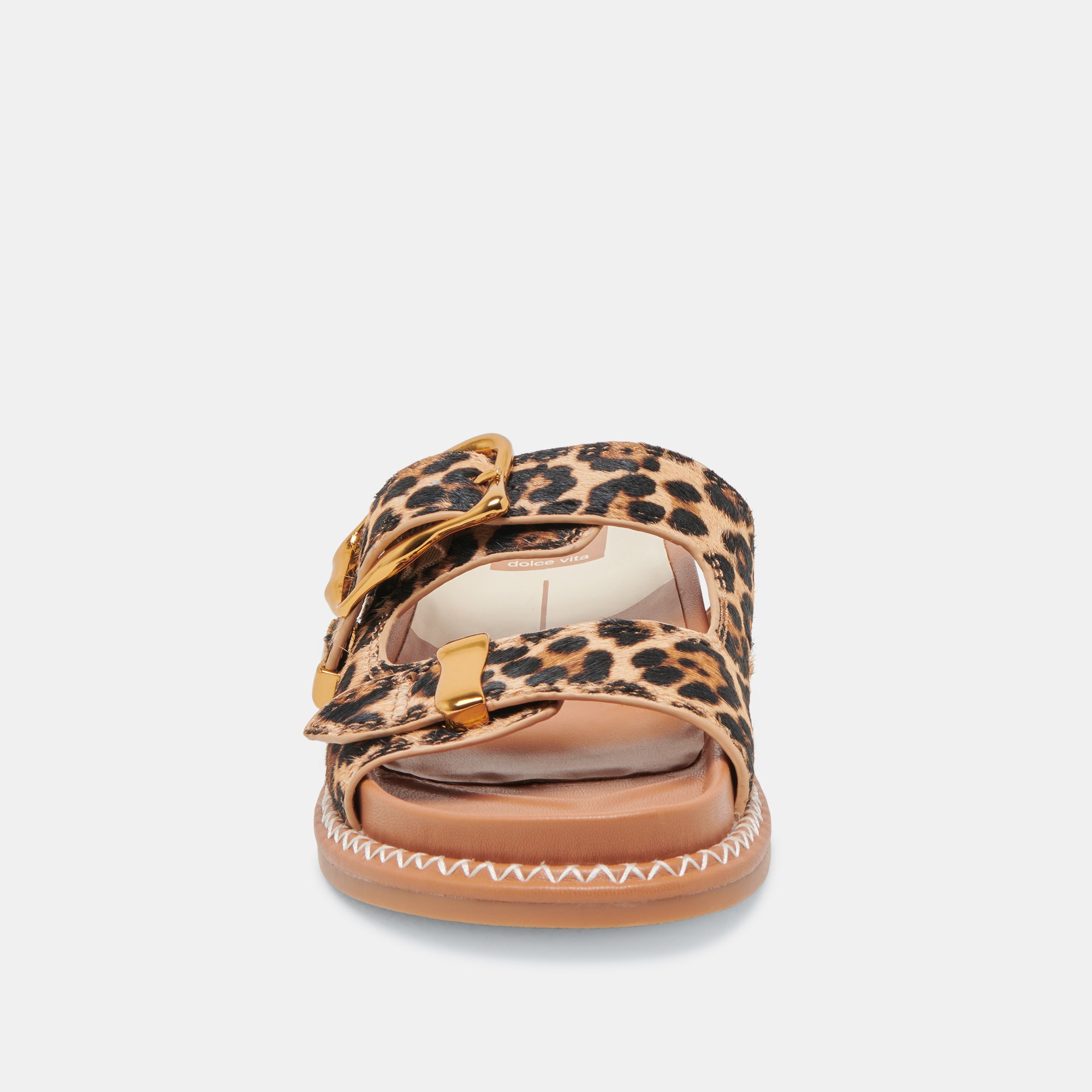 SEVANA SANDALS DK LEOPARD CALF HAIR - Image 8