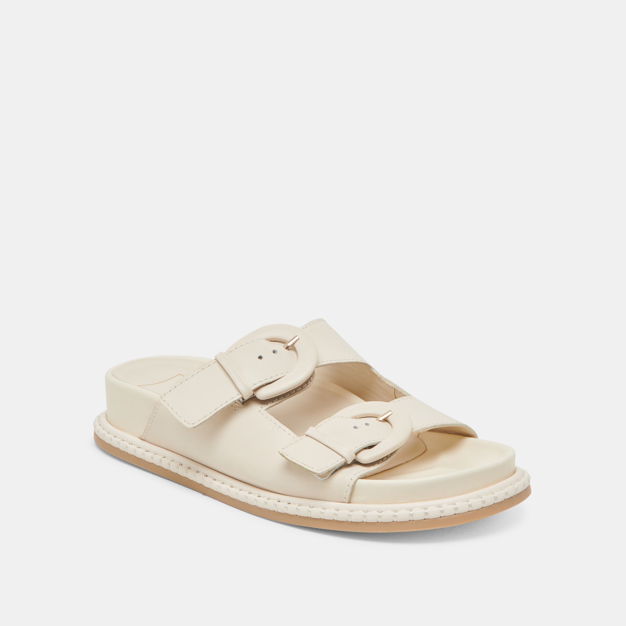 SHAUNY SANDALS BONE LEATHER - Image 2