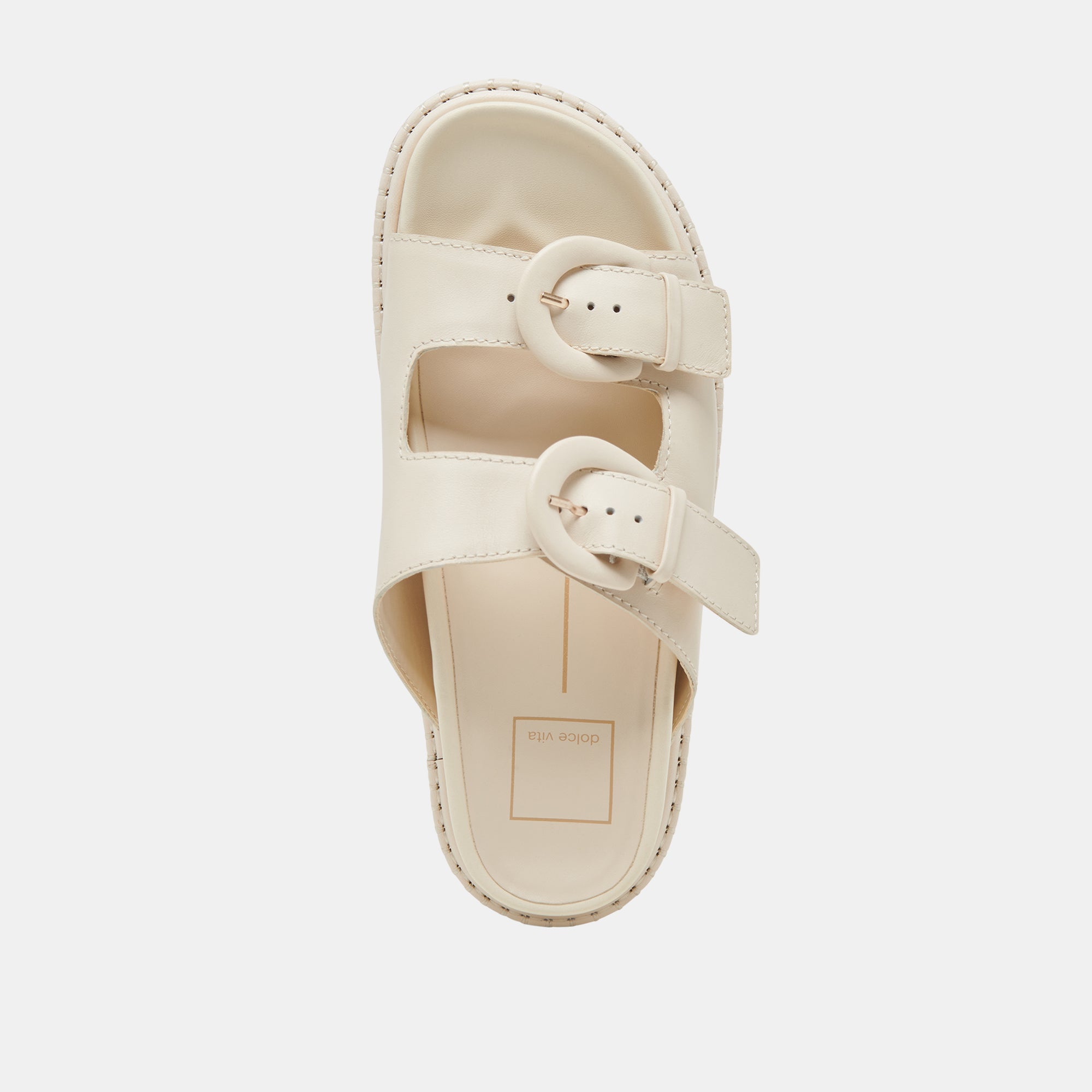 SHAUNY SANDALS BONE LEATHER - Image 8