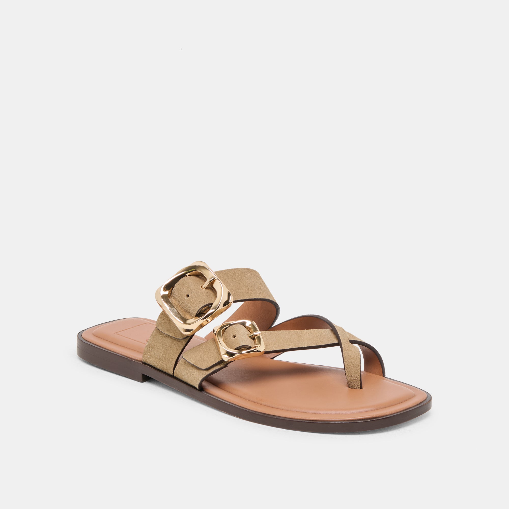 SHORE SANDALS TAUPE SUEDE - Image 2