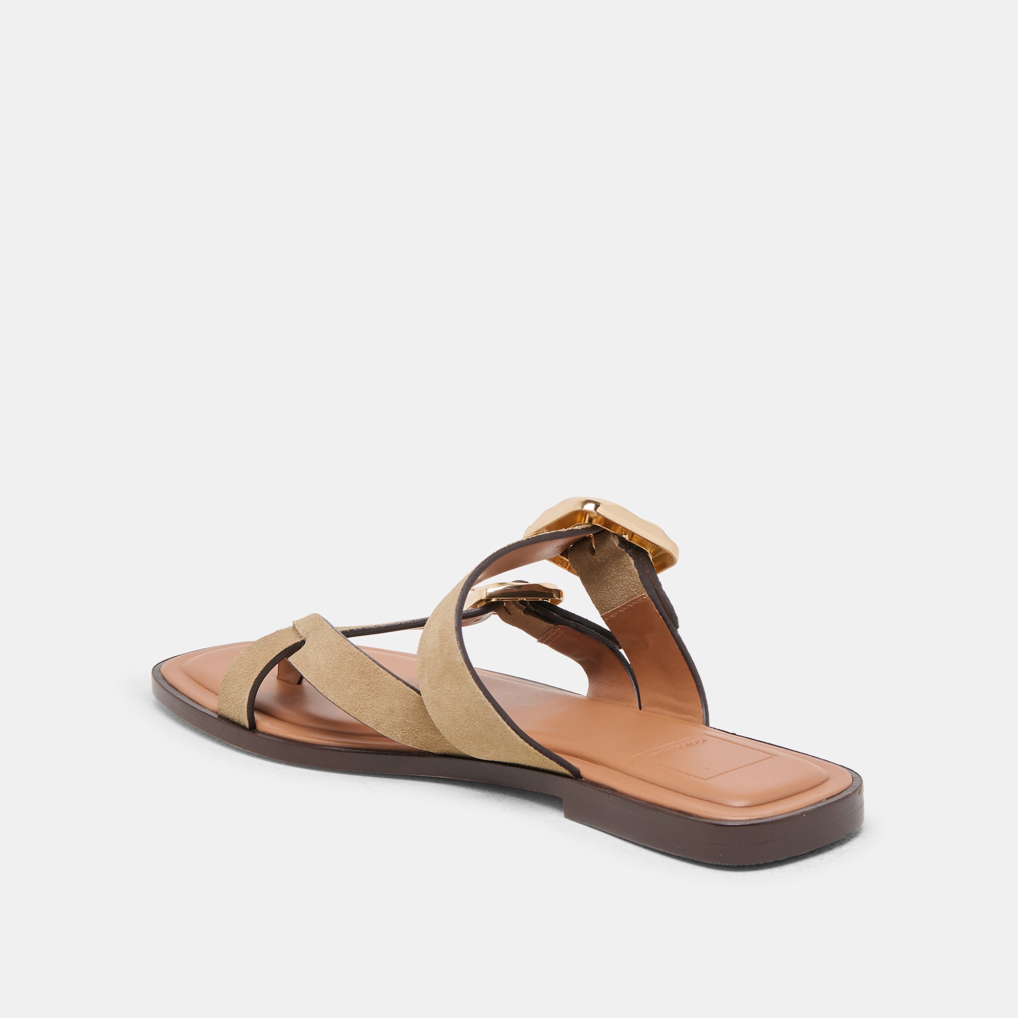 SHORE SANDALS TAUPE SUEDE - Image 5