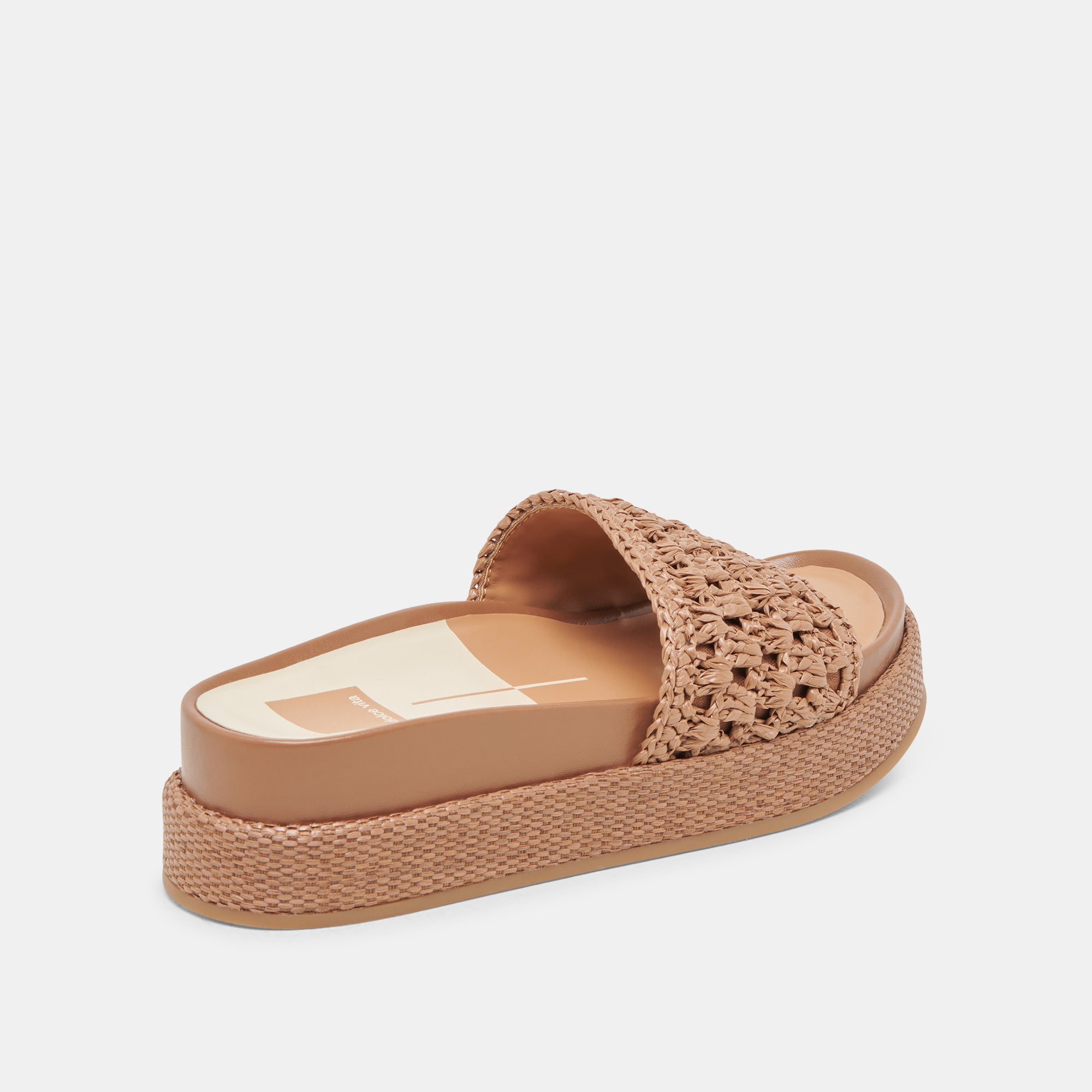 SIDONA SANDALS BROWN RAFFIA - Image 5