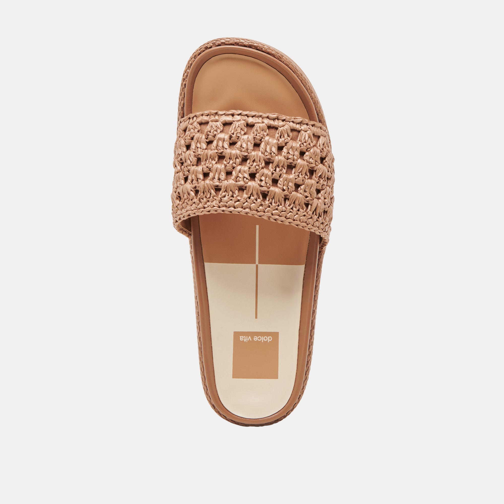 SIDONA SANDALS BROWN RAFFIA - Image 10