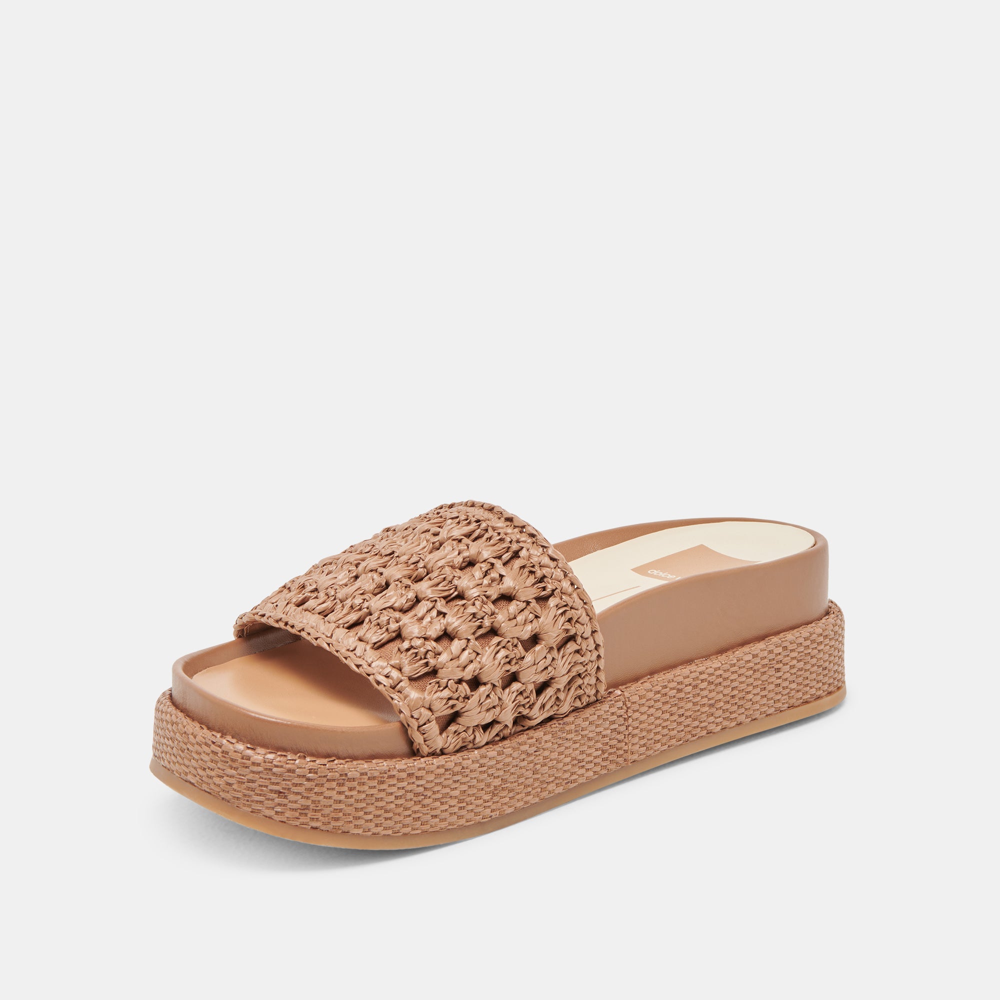 SIDONA SANDALS BROWN RAFFIA - Image 6