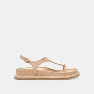 STEFAN GEMSTONE SANDALS BAMBOO SUEDE
