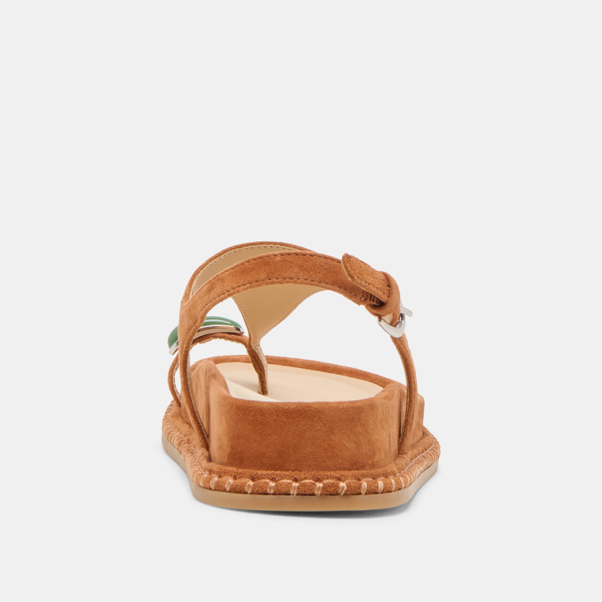 STEFAN GEMSTONE SANDALS CARAMEL SUEDE - Image 7