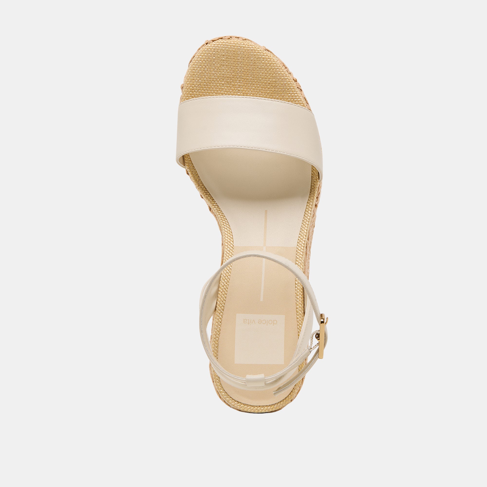 TALISA WEDGES IVORY LEATHER - Image 8