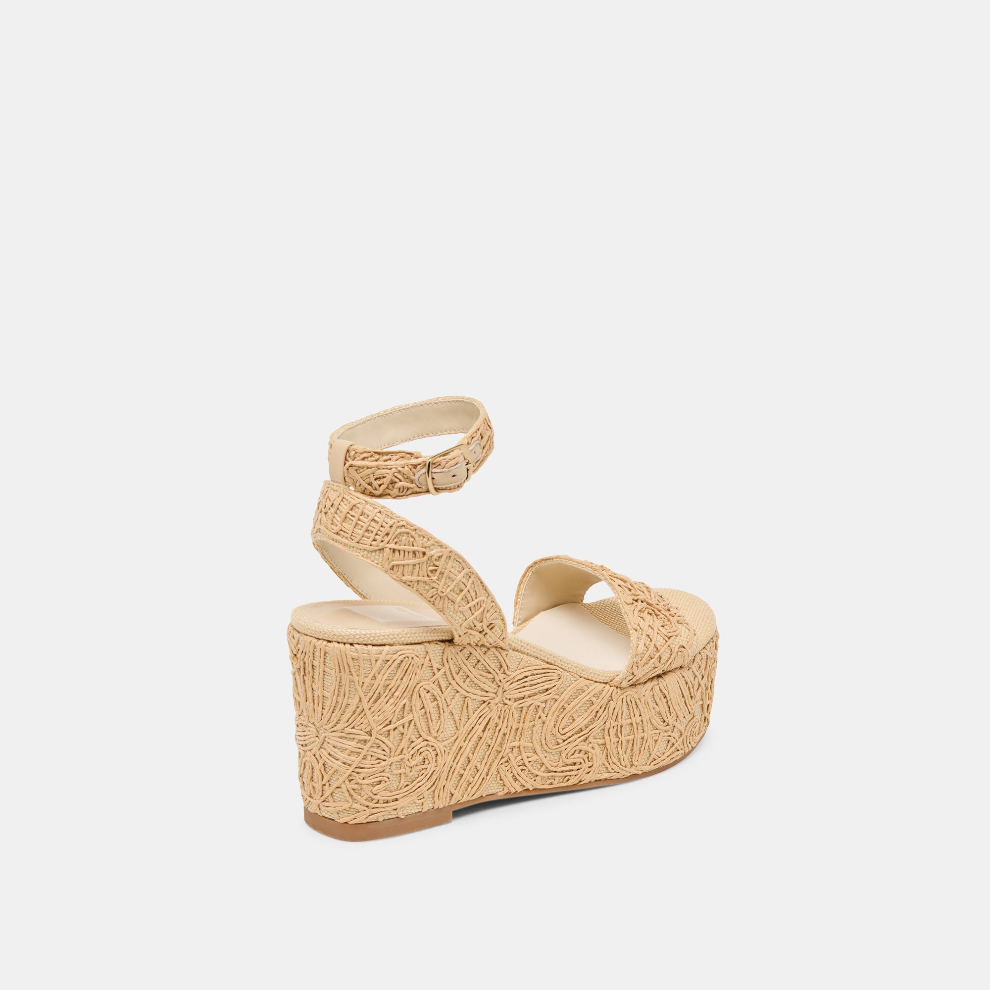 TALISA WEDGES NATURAL MACRAME - Image 5