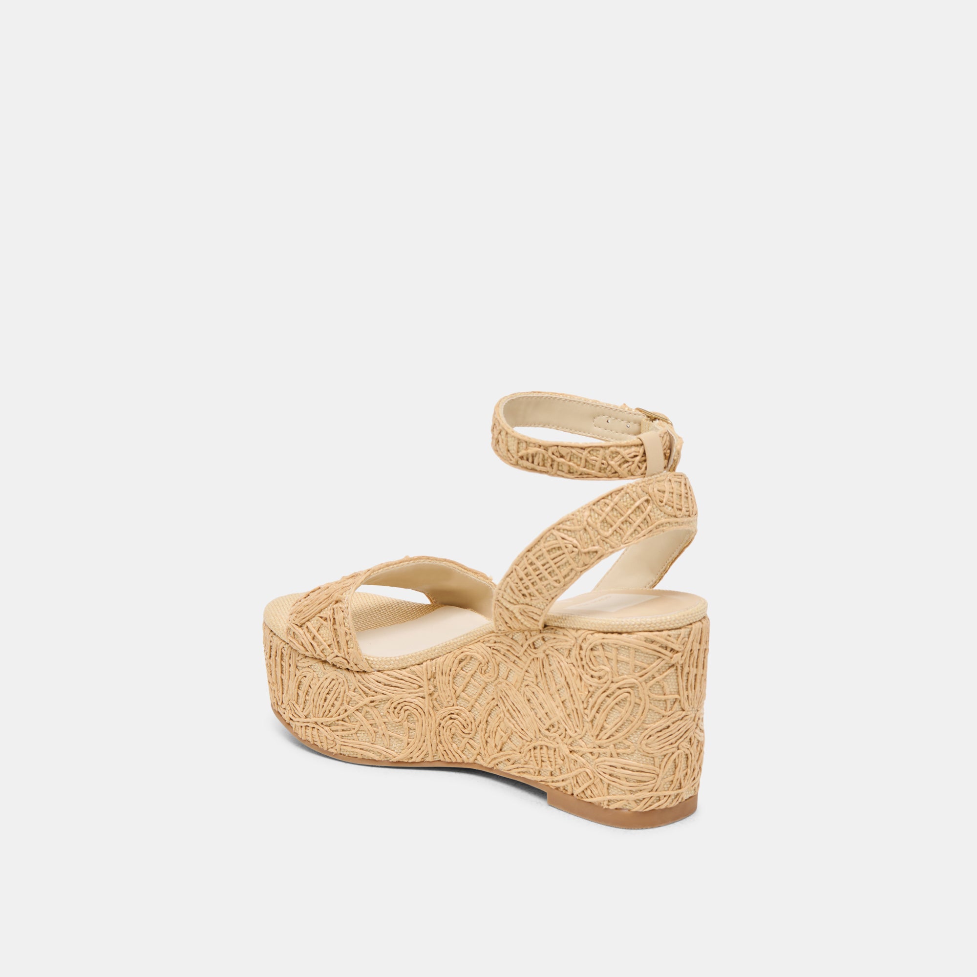 TALISA WEDGES NATURAL MACRAME - Image 8