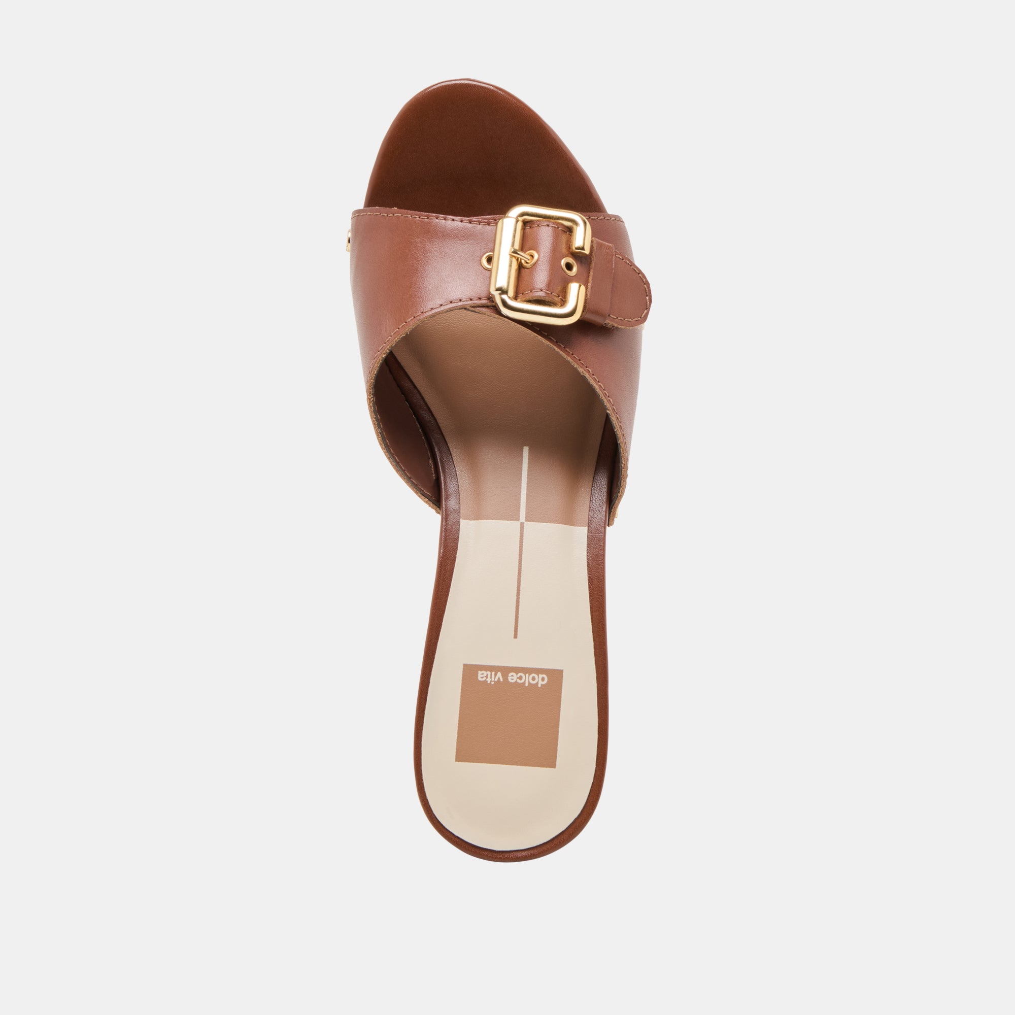 YALAH HEELS BROWN LEATHER - Image 8