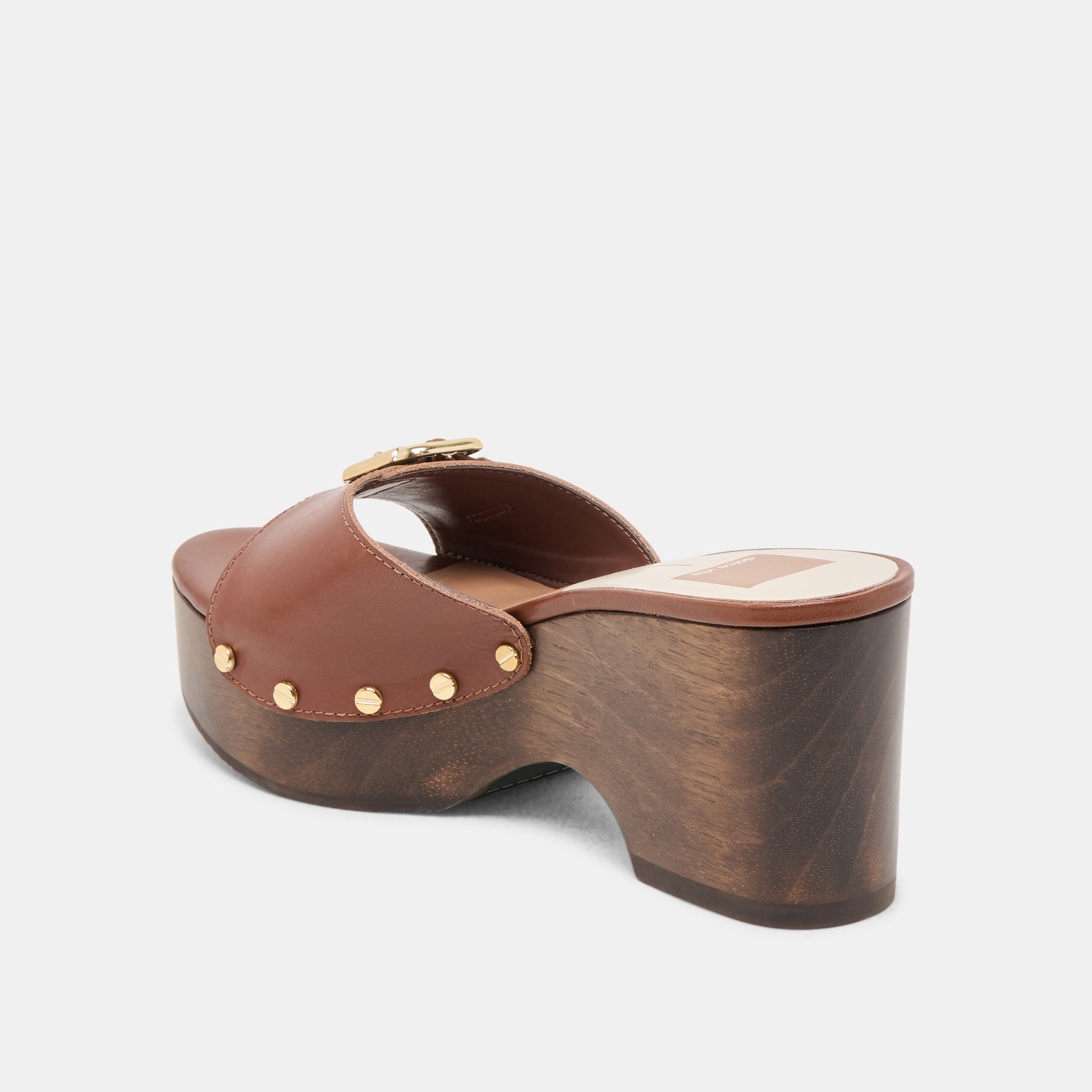 YALAH HEELS BROWN LEATHER - Image 5