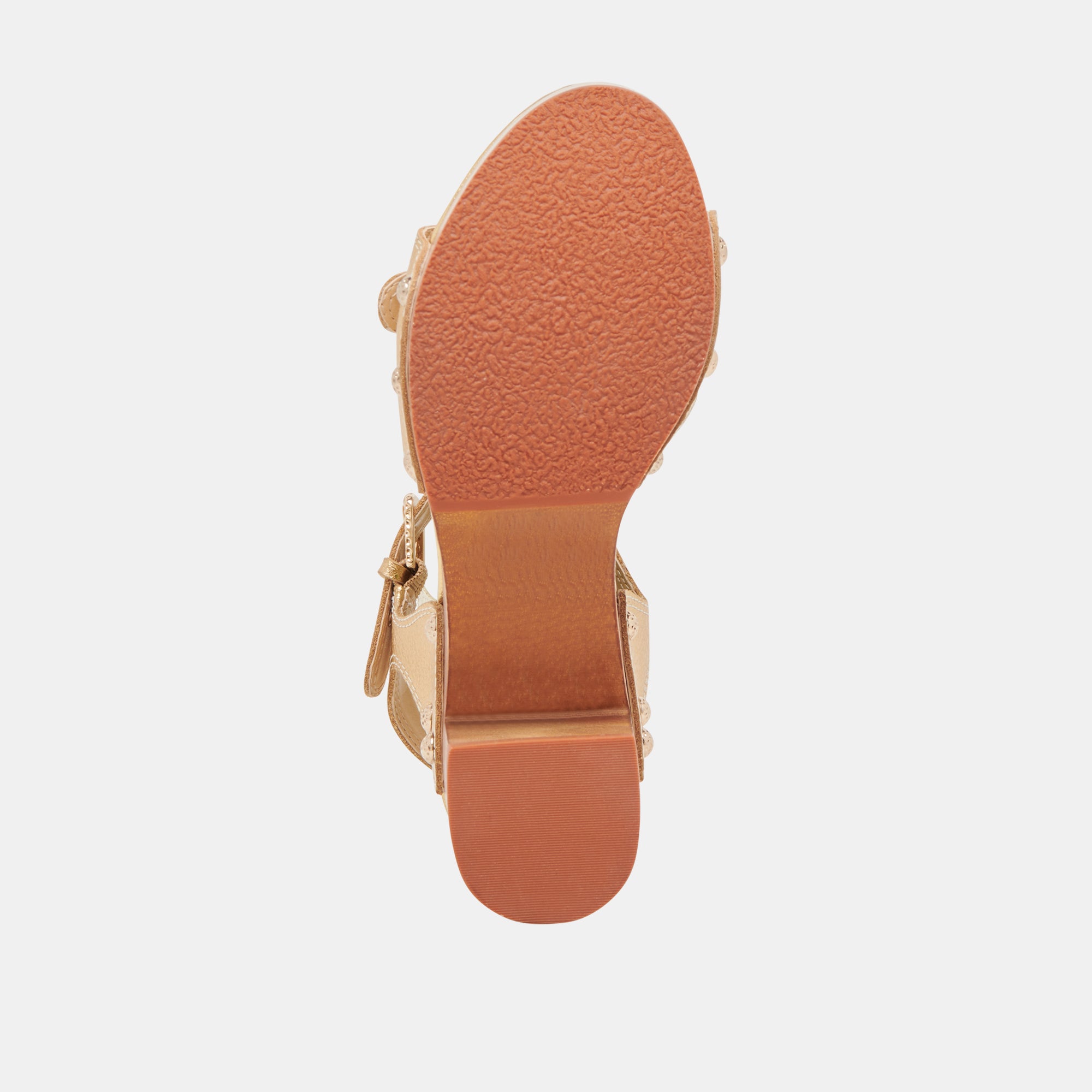 YANDY HEELS GOLD LEATHER - Image 9