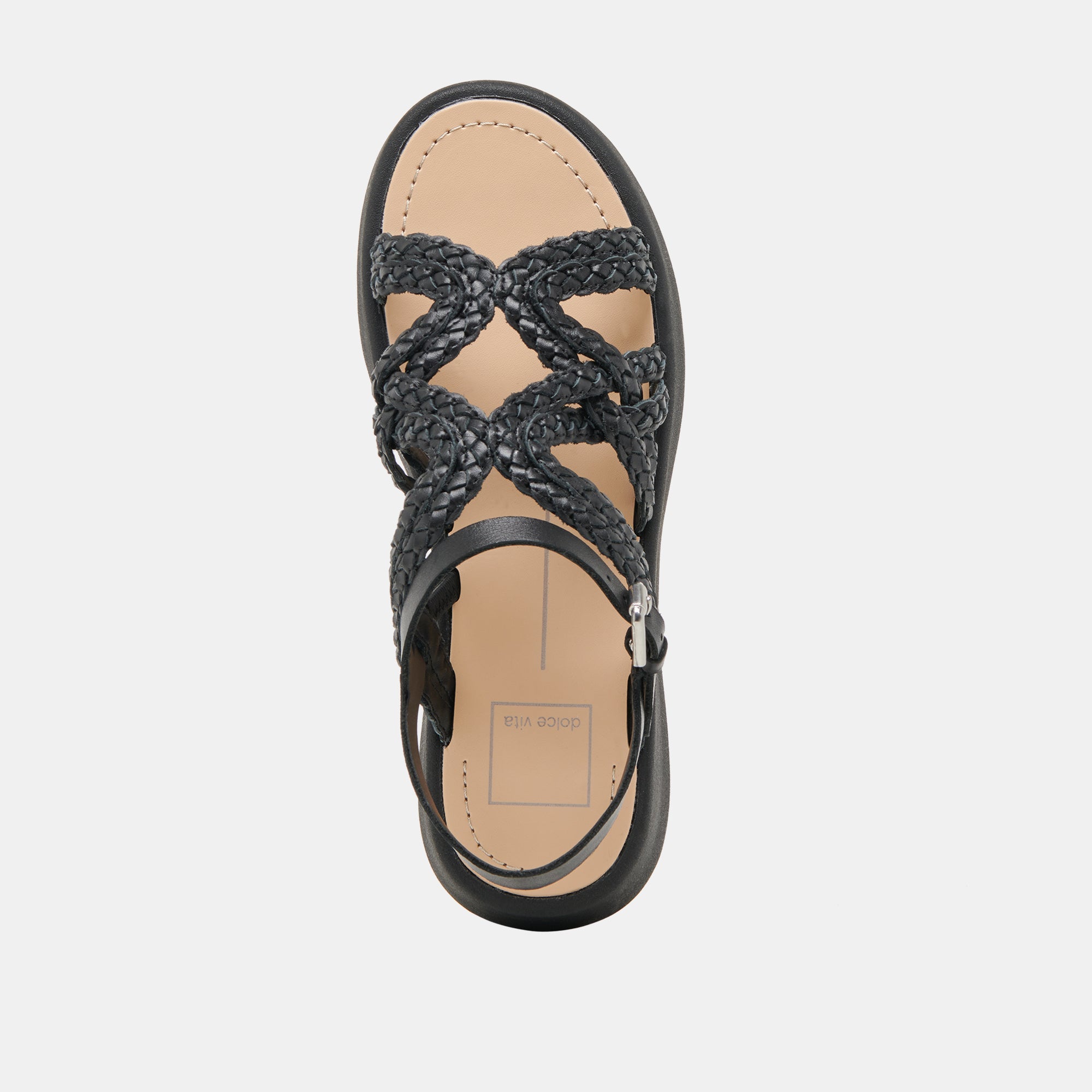 GATSBY SANDALS BLACK LEATHER - Image 9
