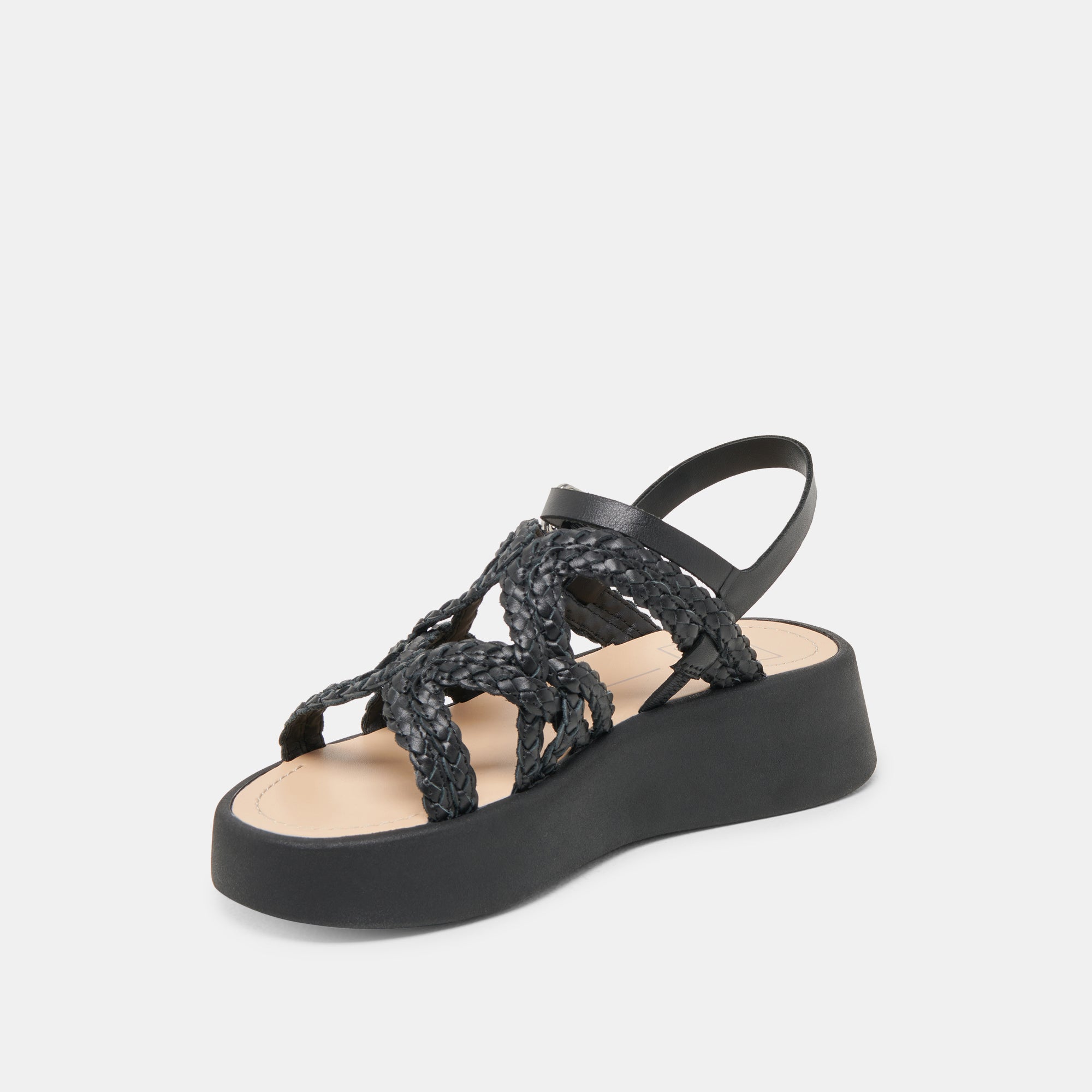 GATSBY SANDALS BLACK LEATHER - Image 5