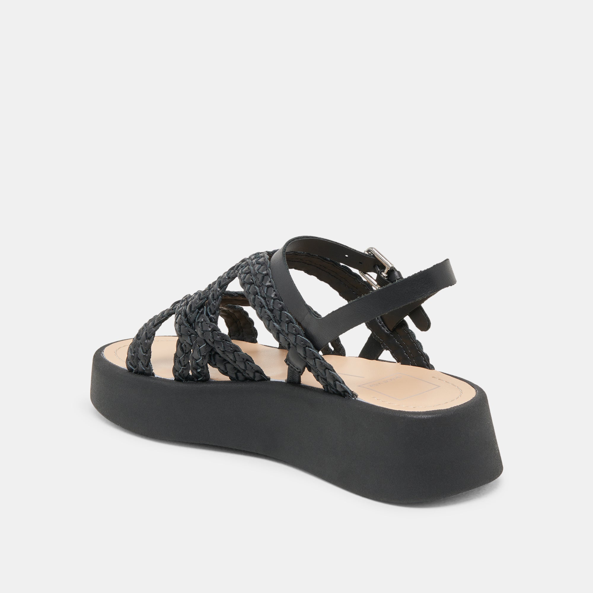 GATSBY SANDALS BLACK LEATHER - Image 6