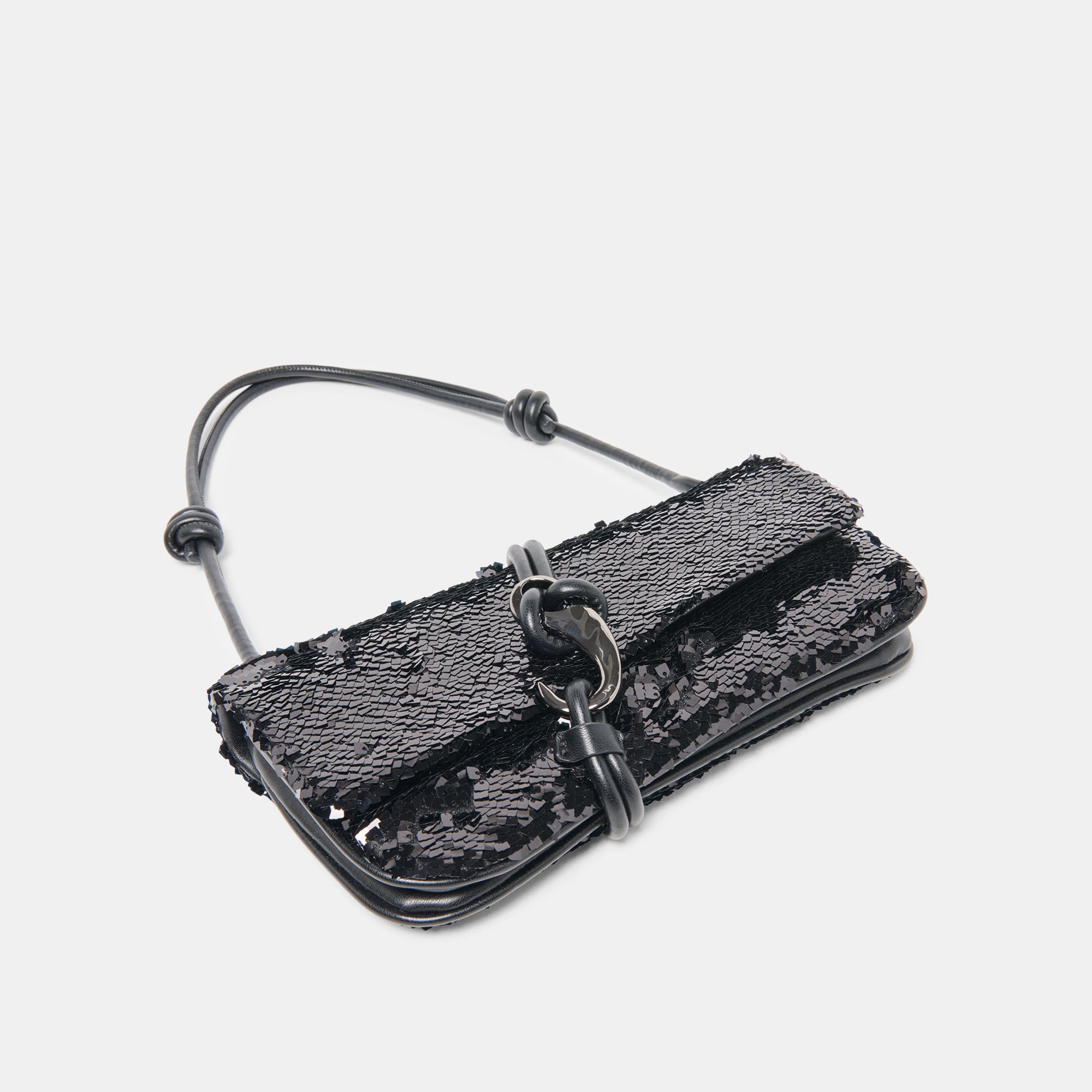 ALICE SHOULDER BAG BLACK SEQUIN - Image 5
