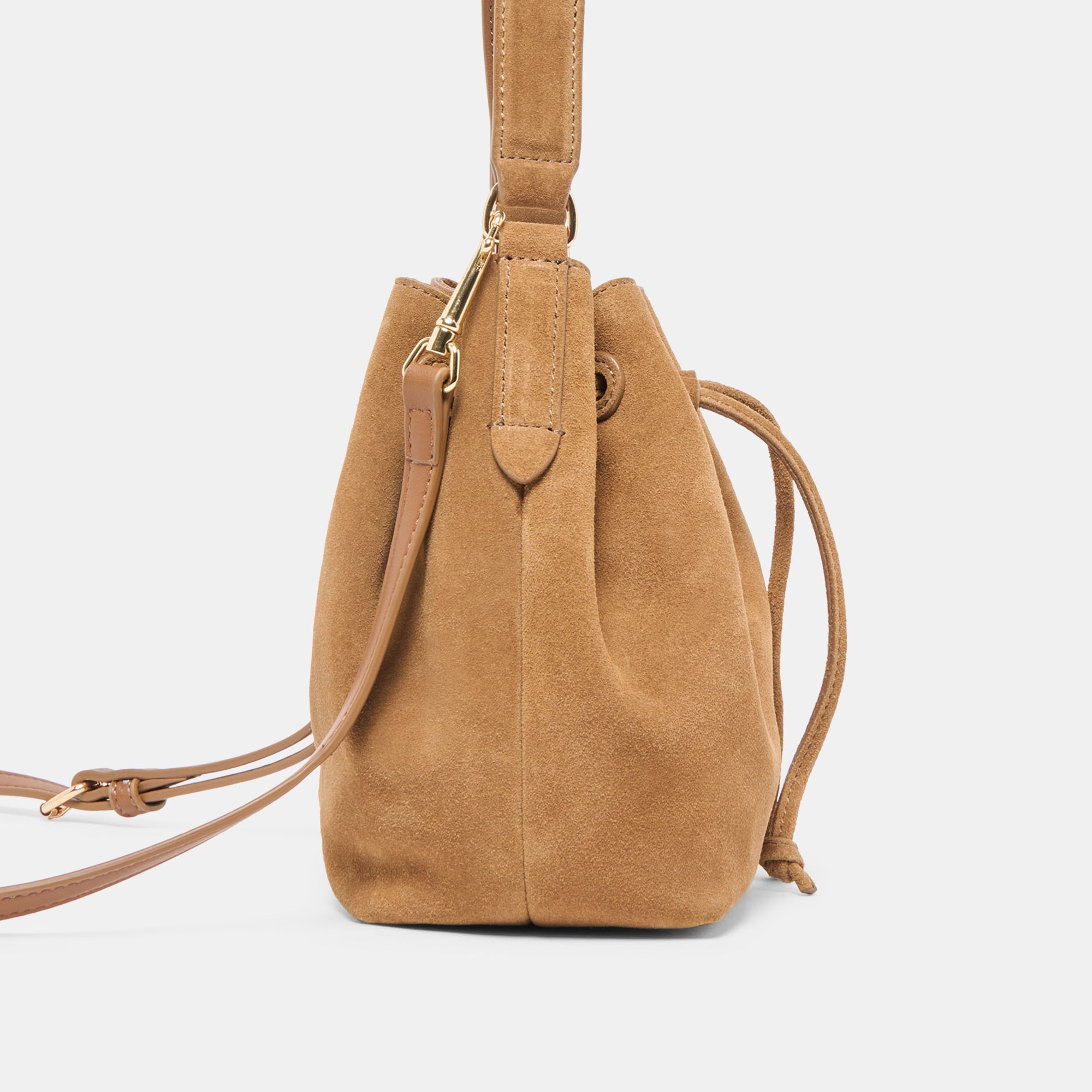 AMARU CROSSBODY BROWN SUEDE - Image 10