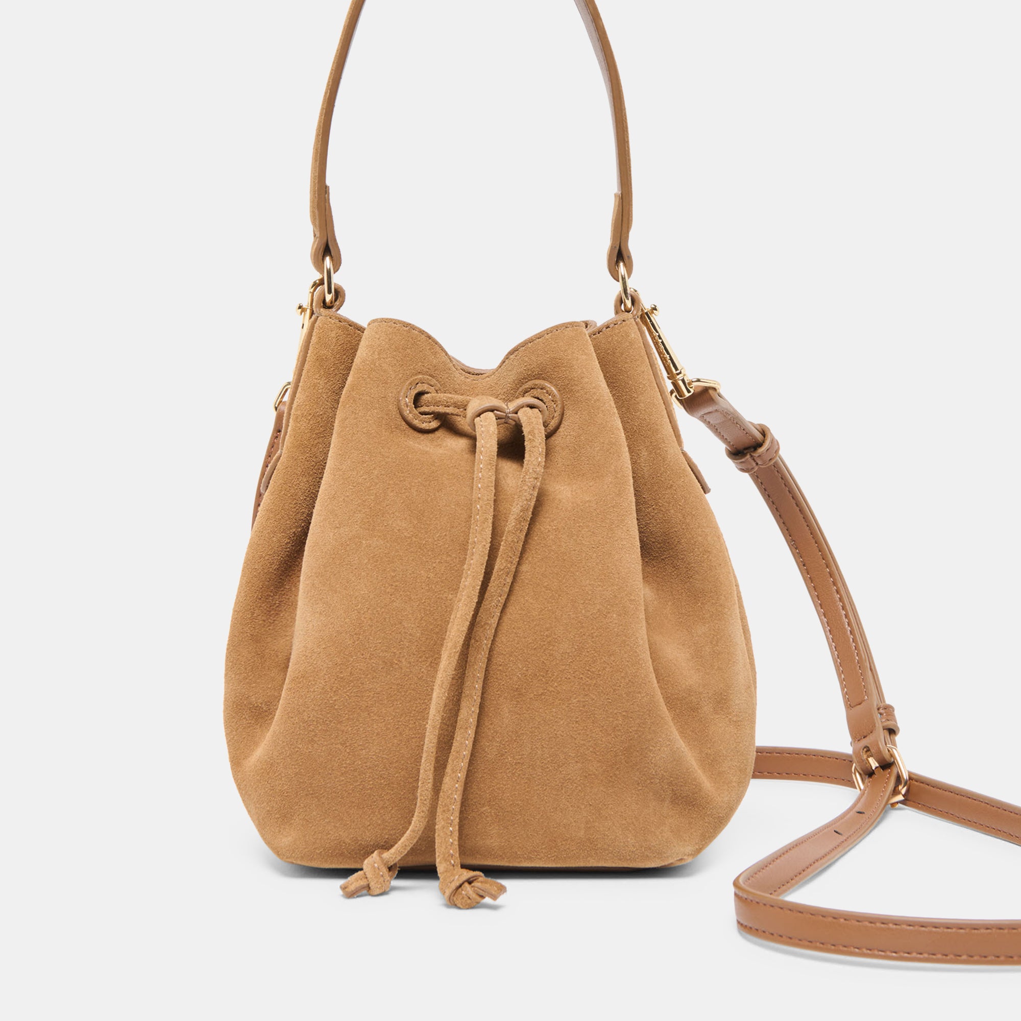 AMARU CROSSBODY BROWN SUEDE - Image 4