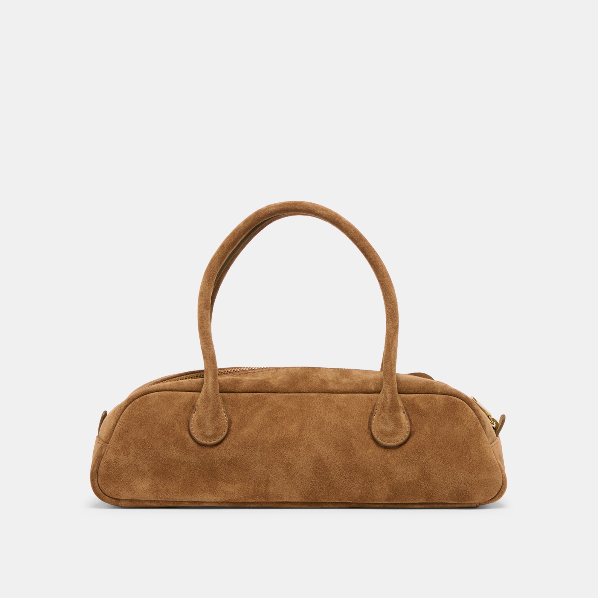 BORACAY SHOULDER BAG BROWN SUEDE - Image 3