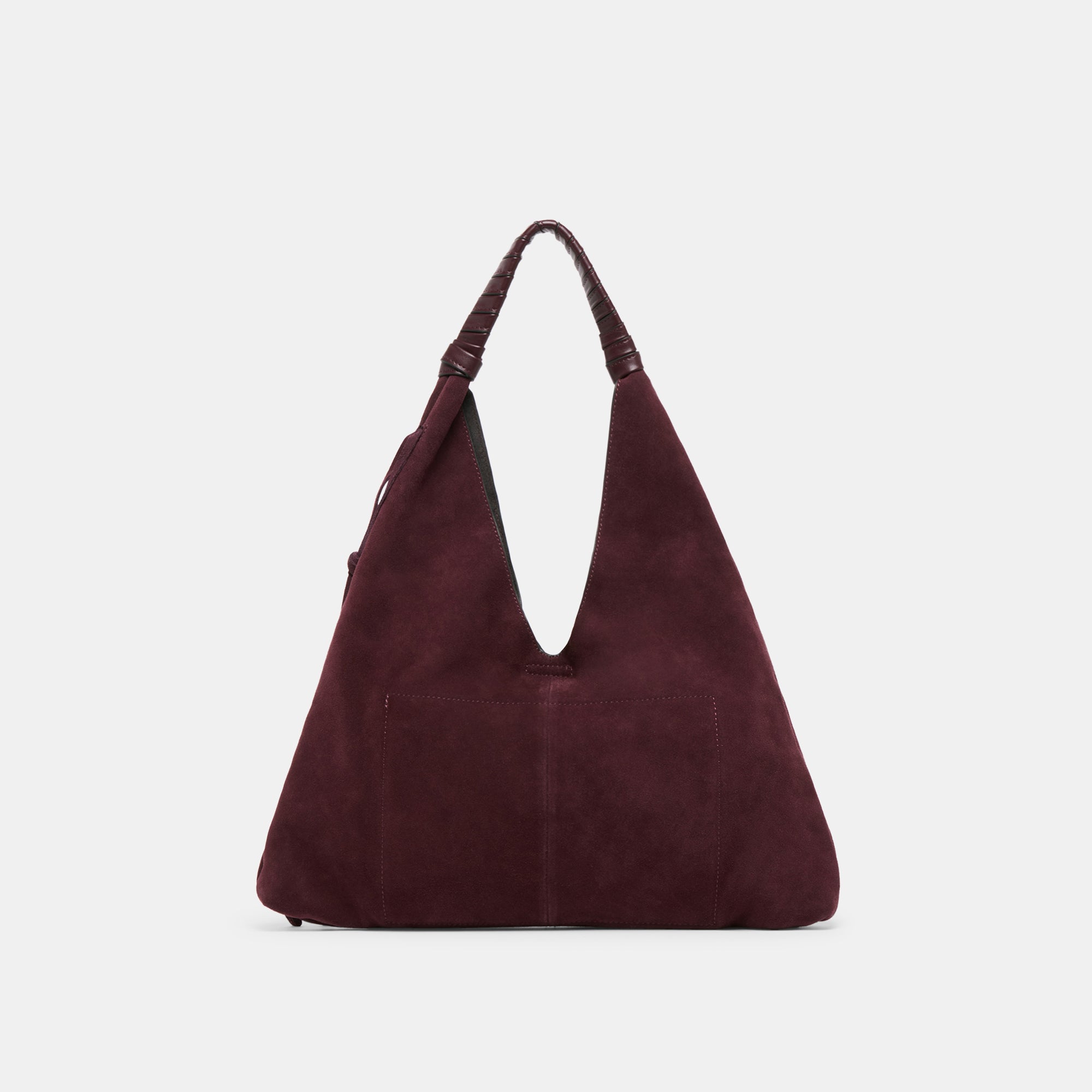 MERRICK TOTE BURGUNDY SUEDE - Image 3